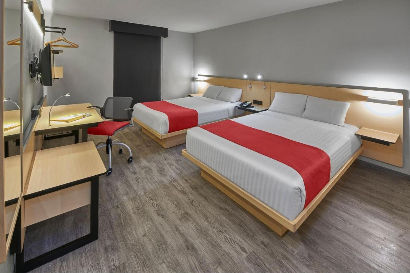 One-Bedroom Suite with Two Double Beds and Sofa Bed