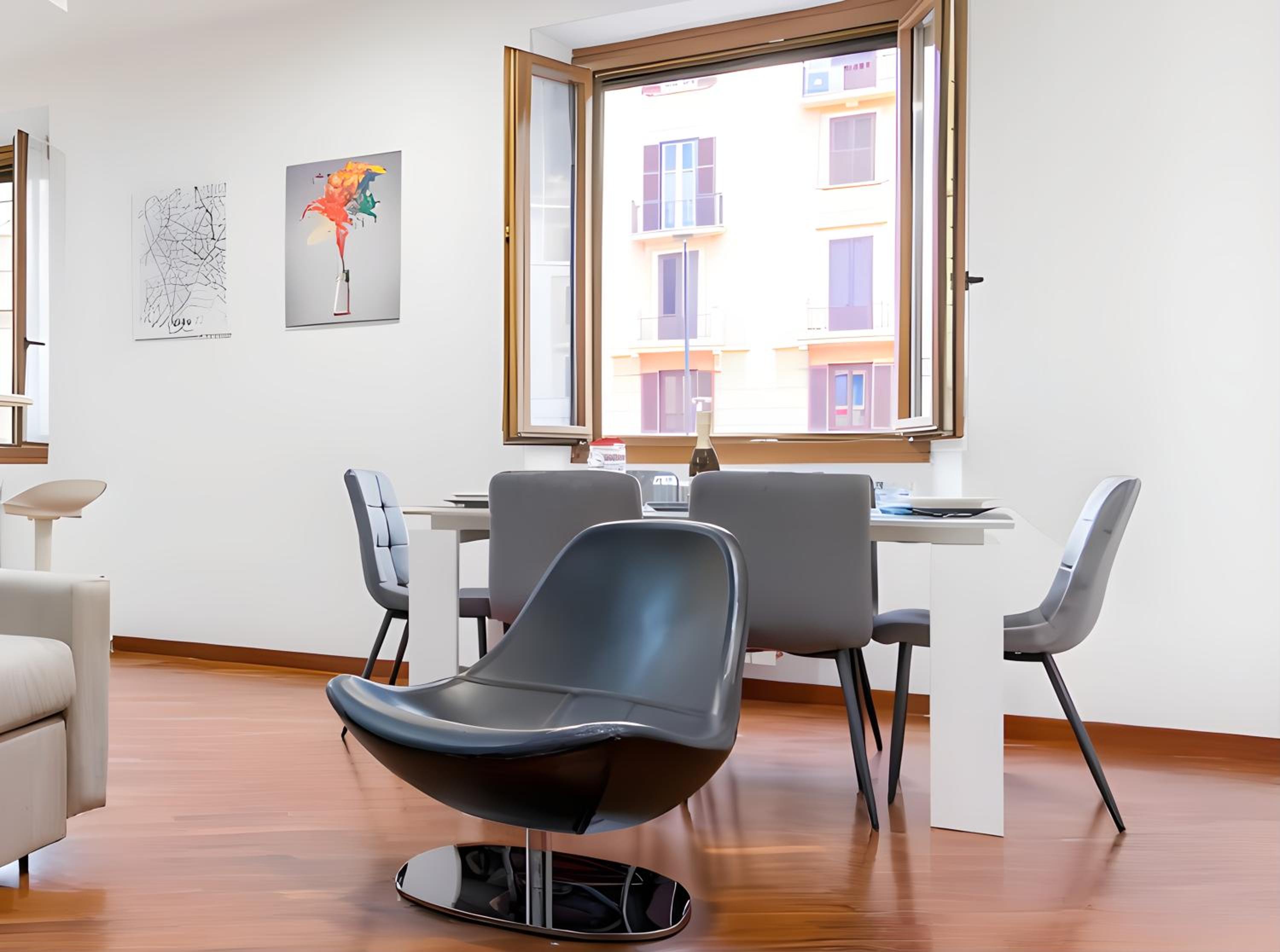 One-Bedroom Apartment with City View
