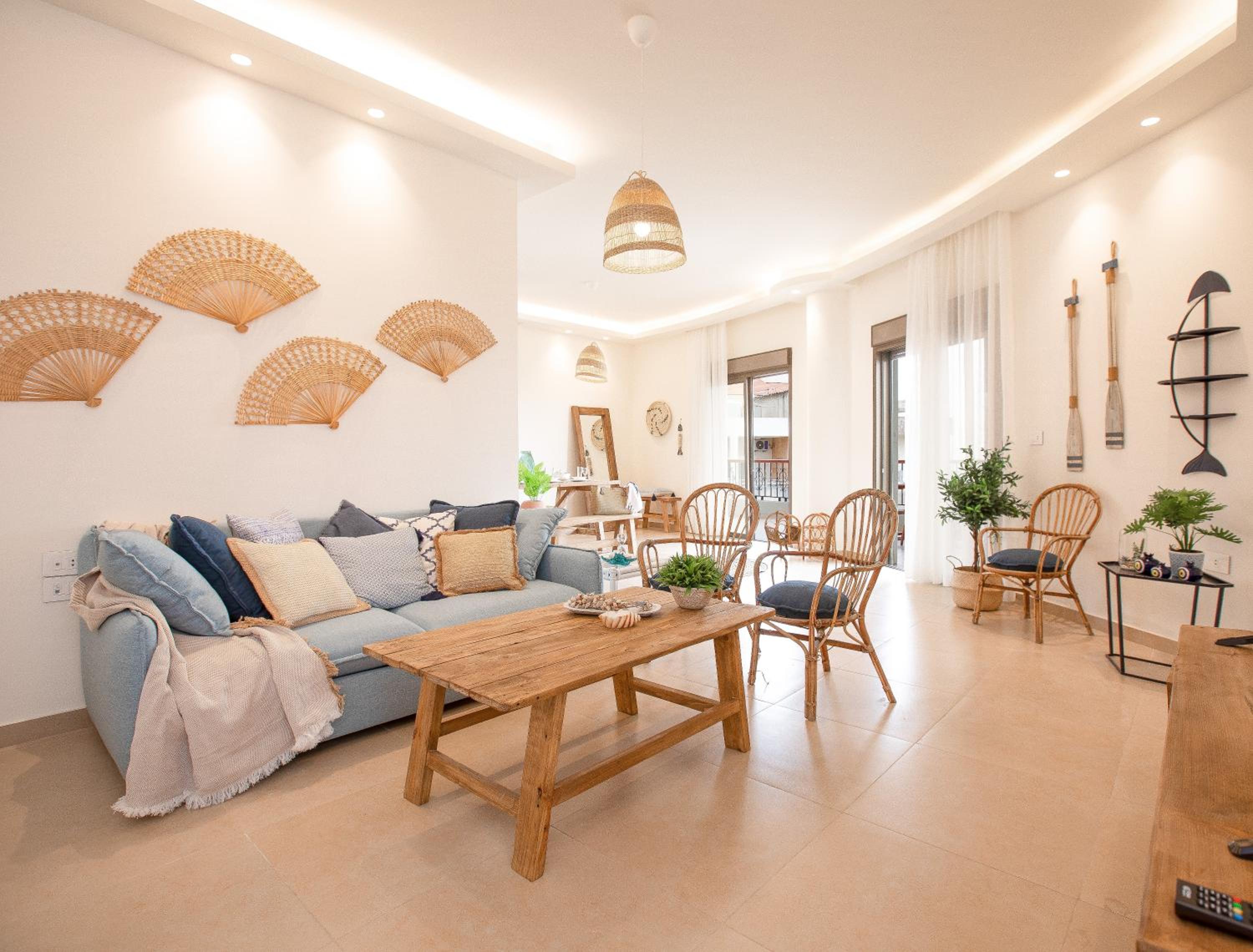 Three-Bedroom Apartment with Balcony