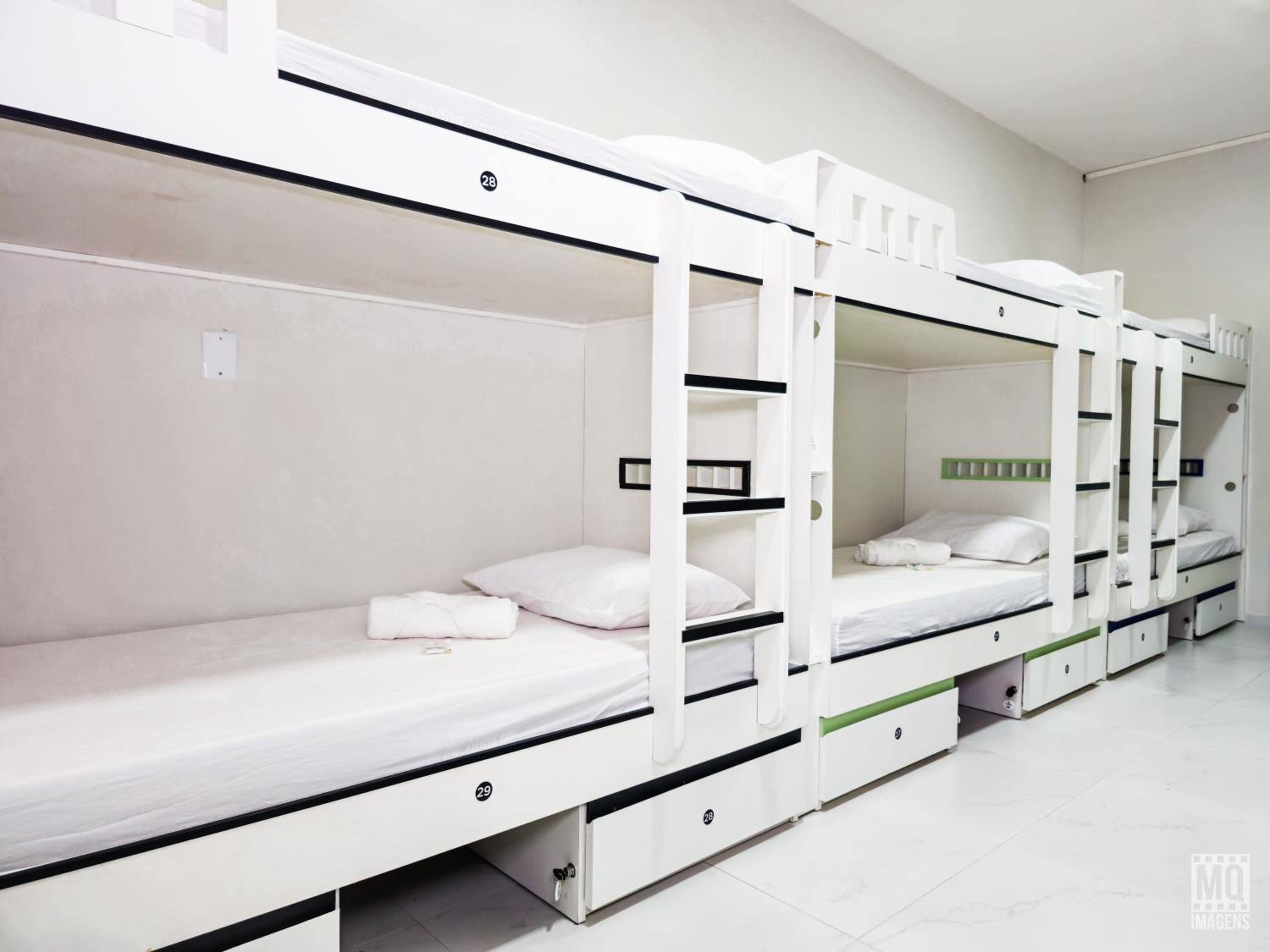 Single Bed in Dormitory Room