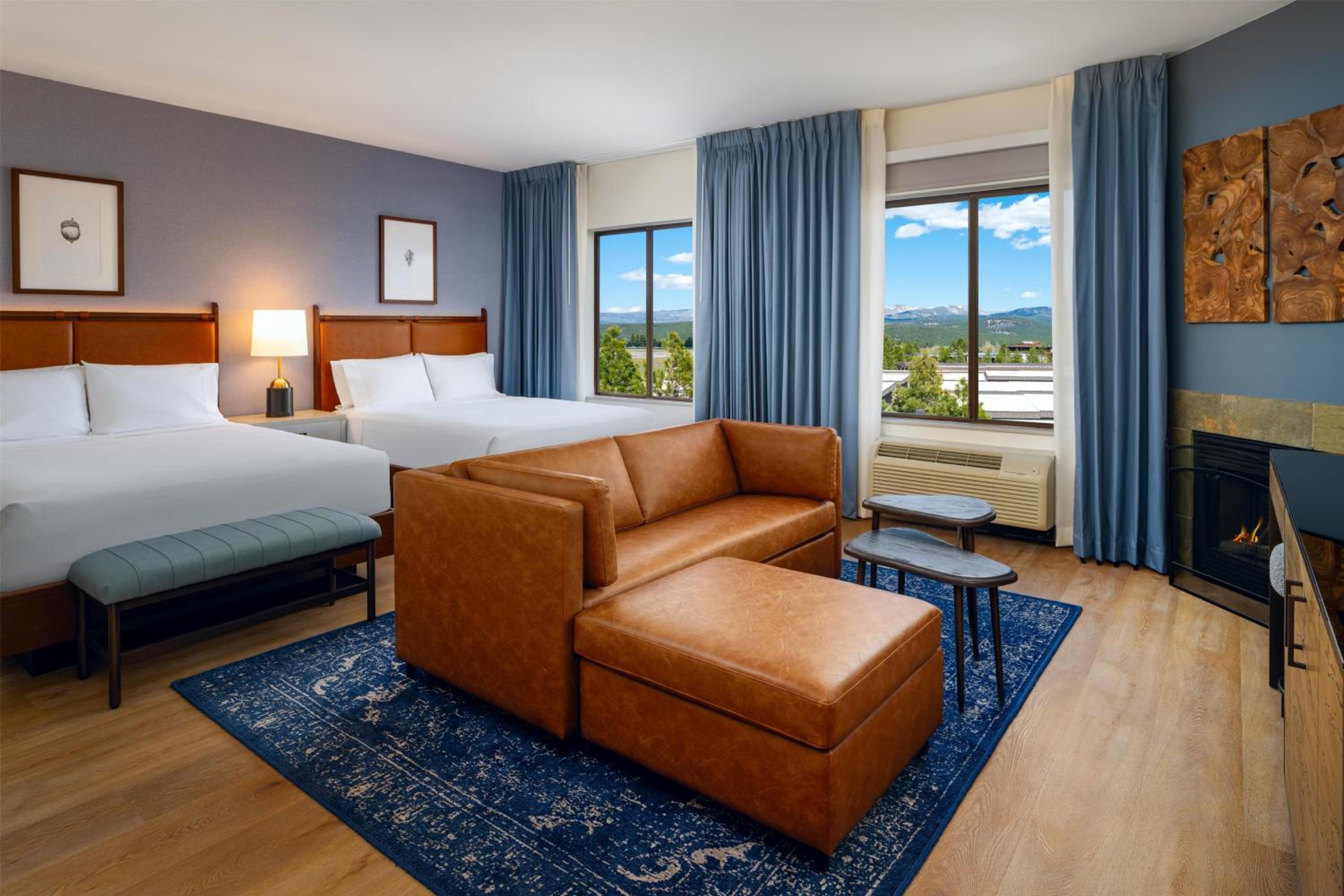 Studio Suite with Two Queen Beds and Sofa Bed