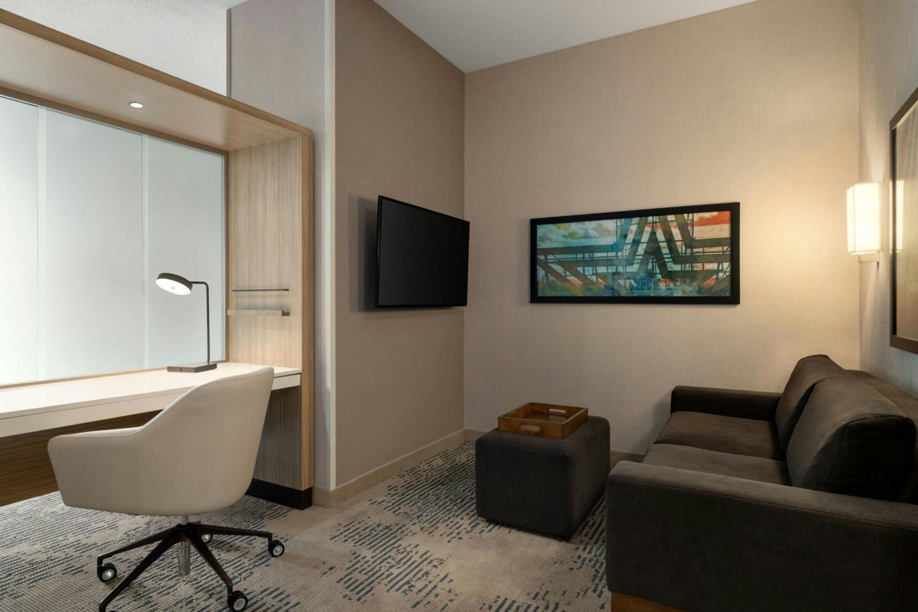 Queen Suite with Two Queen Beds and Sofa Bed - Hearing Accessible - Photo 1