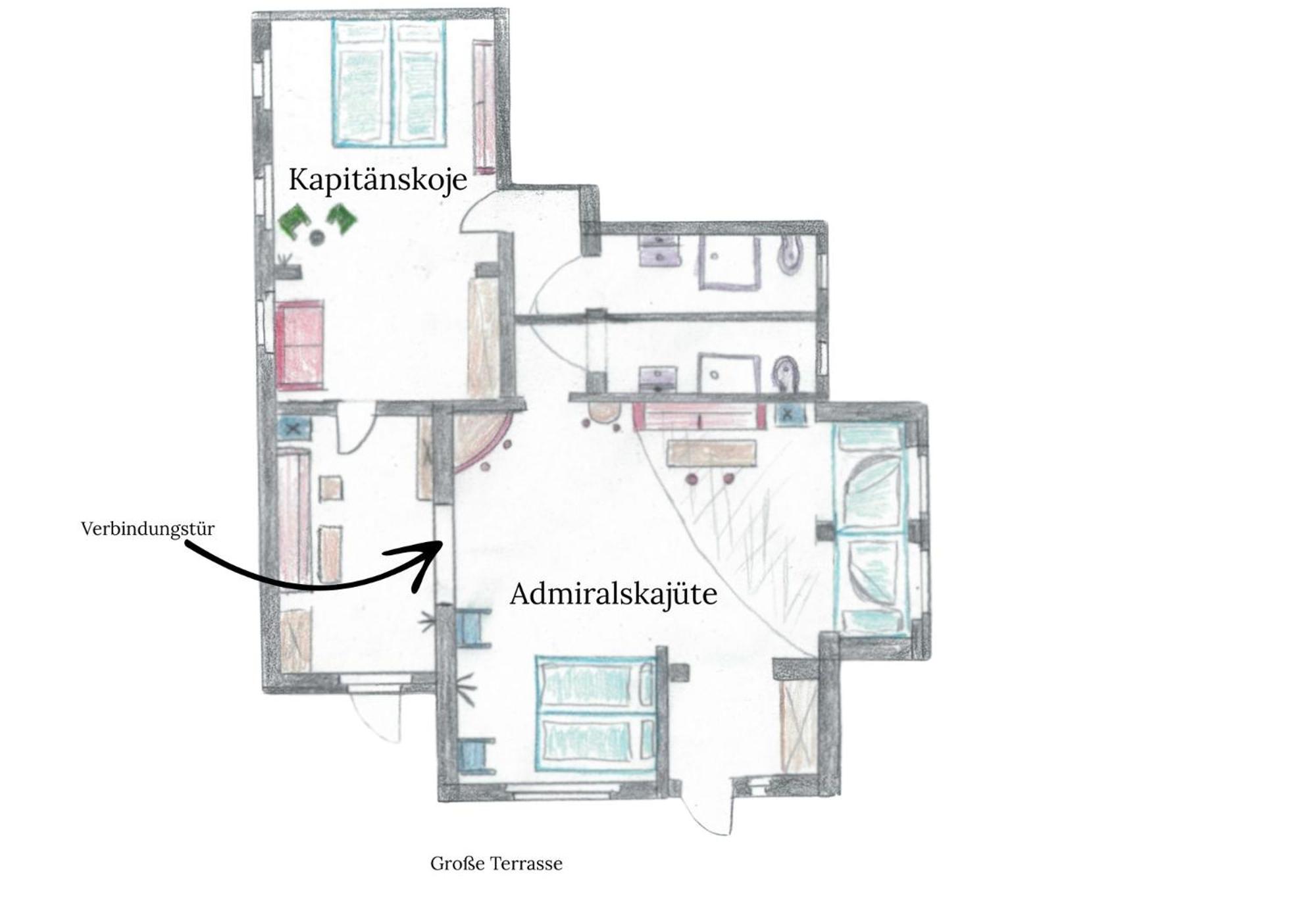 Family Room with Terrace