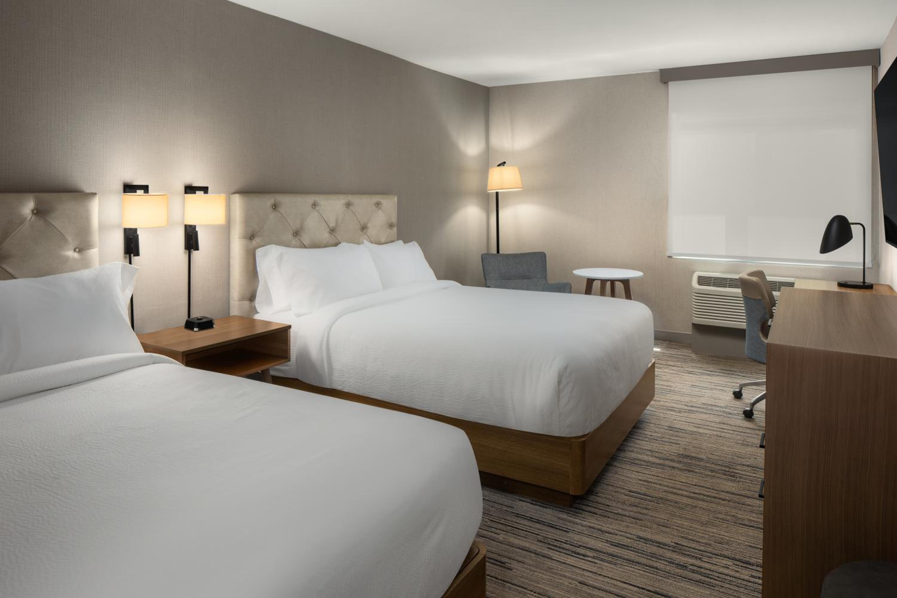 Queen Room with Two Queen Beds  and Adapted Tub - Mobility and Hearing Accessible - Photo 1