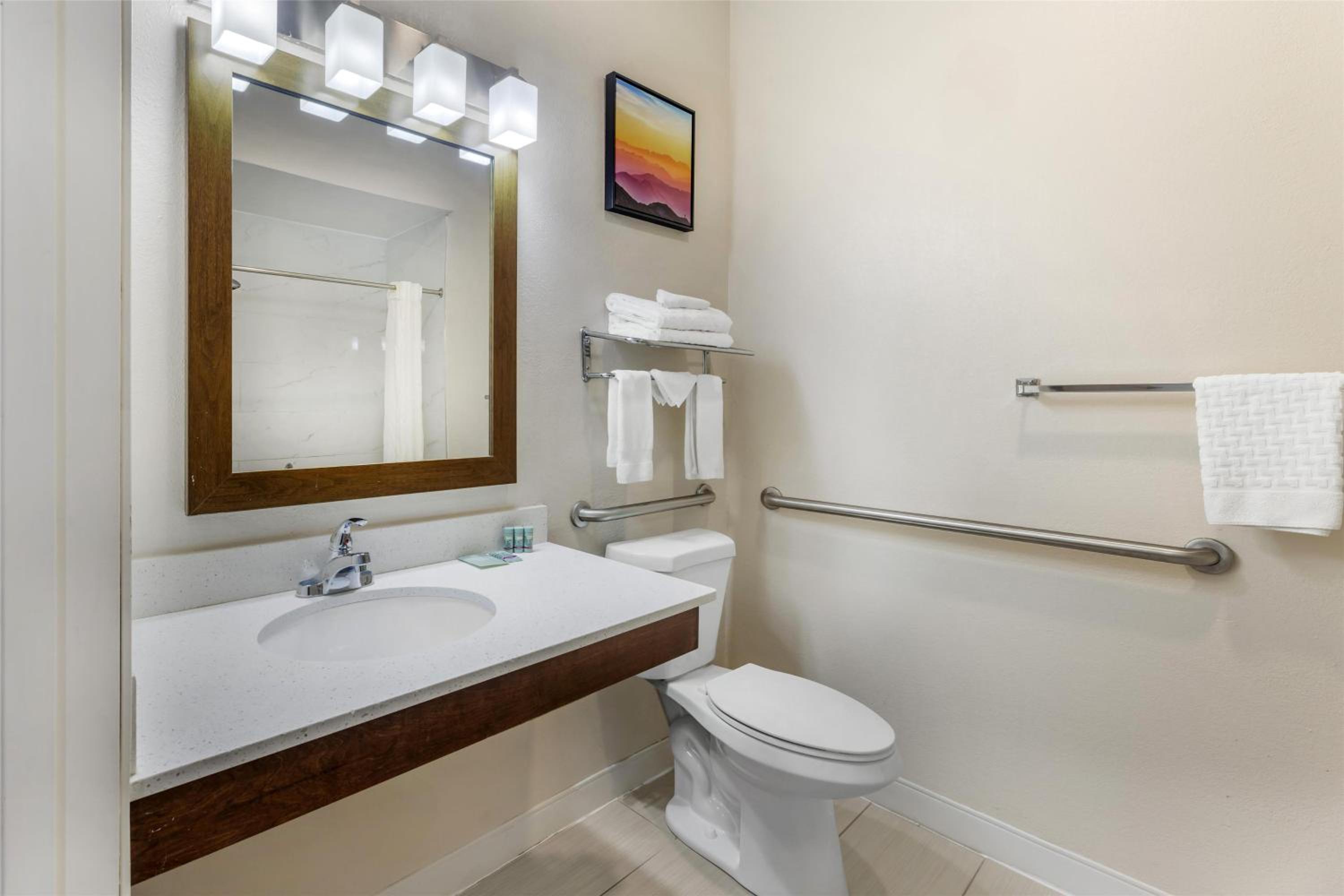 Queen Room with Walk-In Shower - Mobility Accessible/Non-Smoking