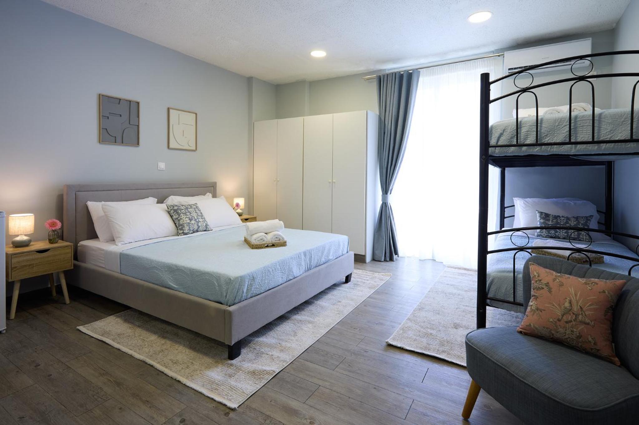 Quadruple Room with Balcony