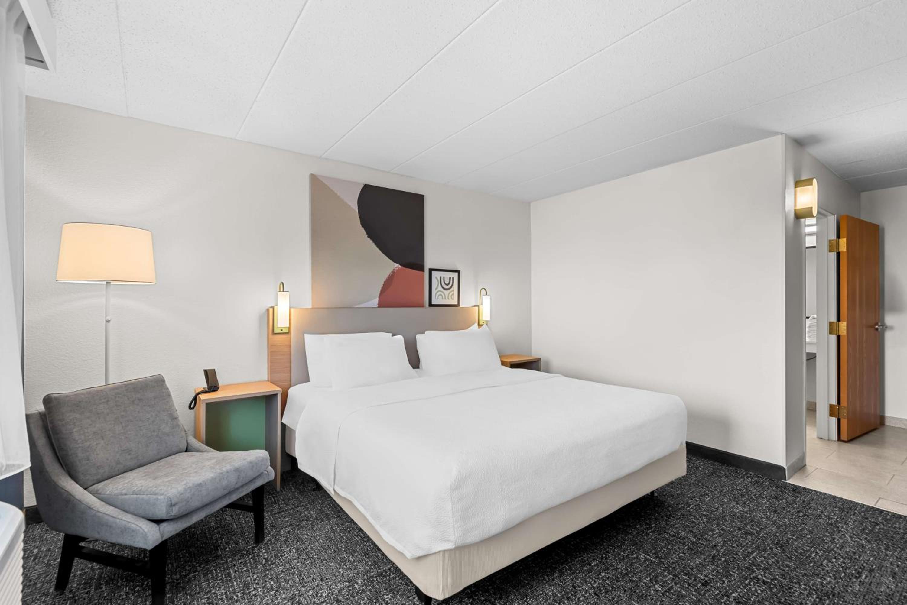 King Room with Roll-In Shower - Mobility Access