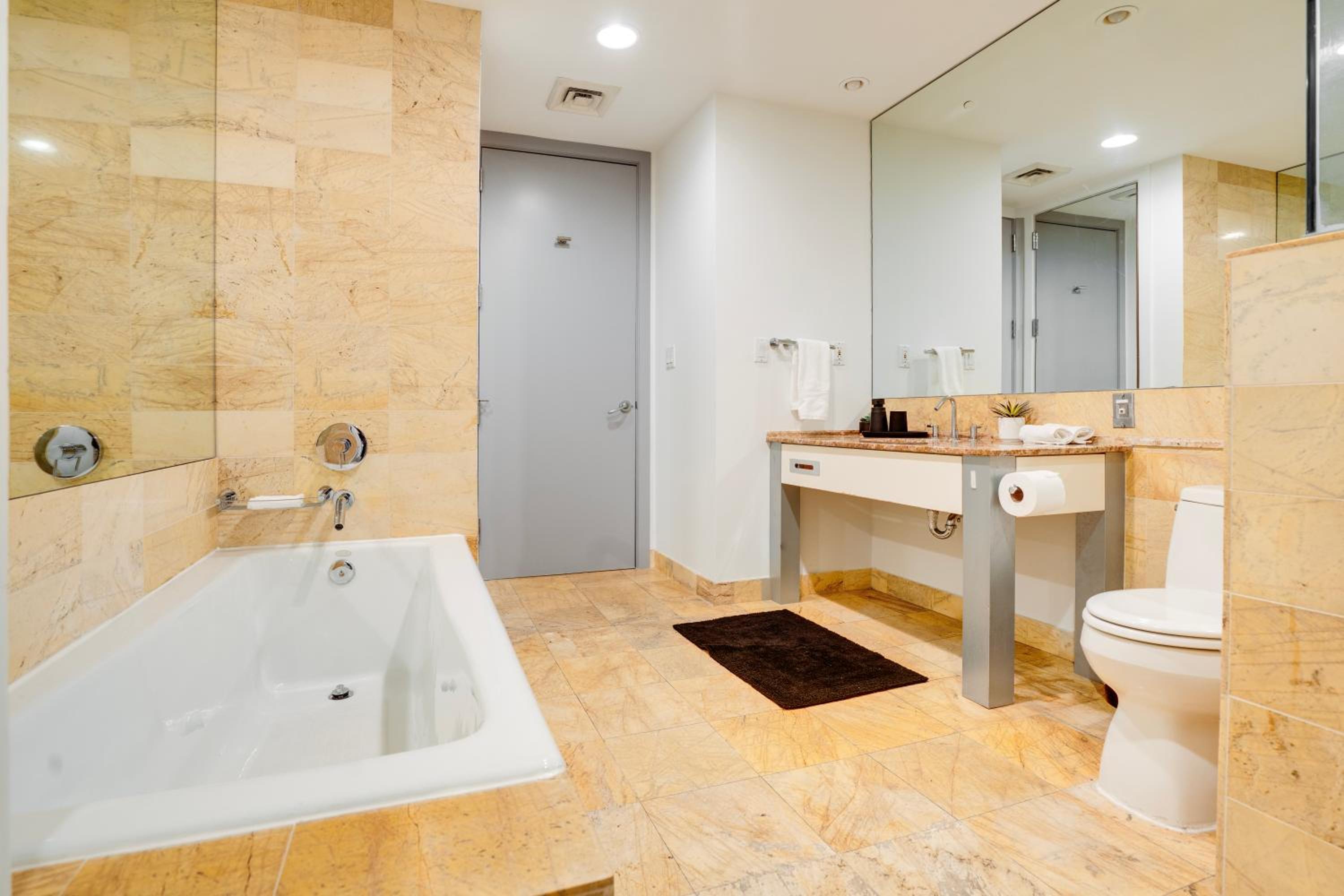 Deluxe One-Bedroom Apartment with City View photo 2