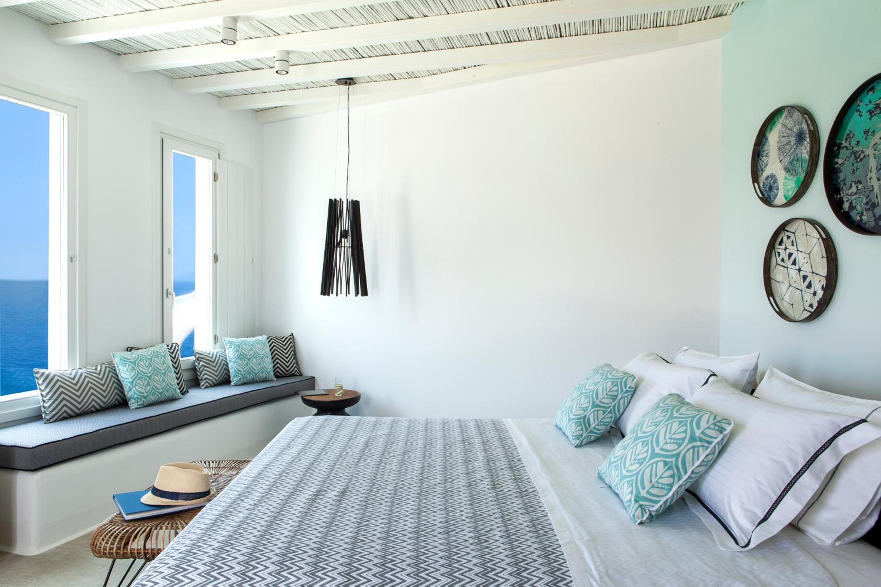 Aegean Honeymoon Sea View Suite with Jetted Tub