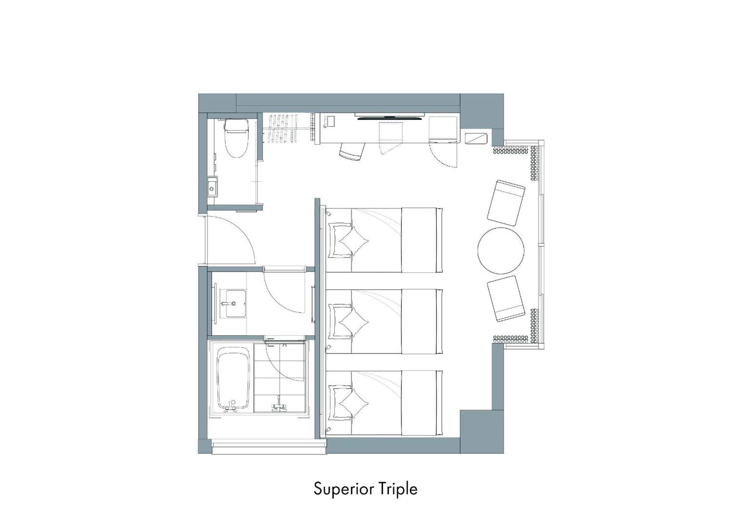 Superior Triple Room photo 3