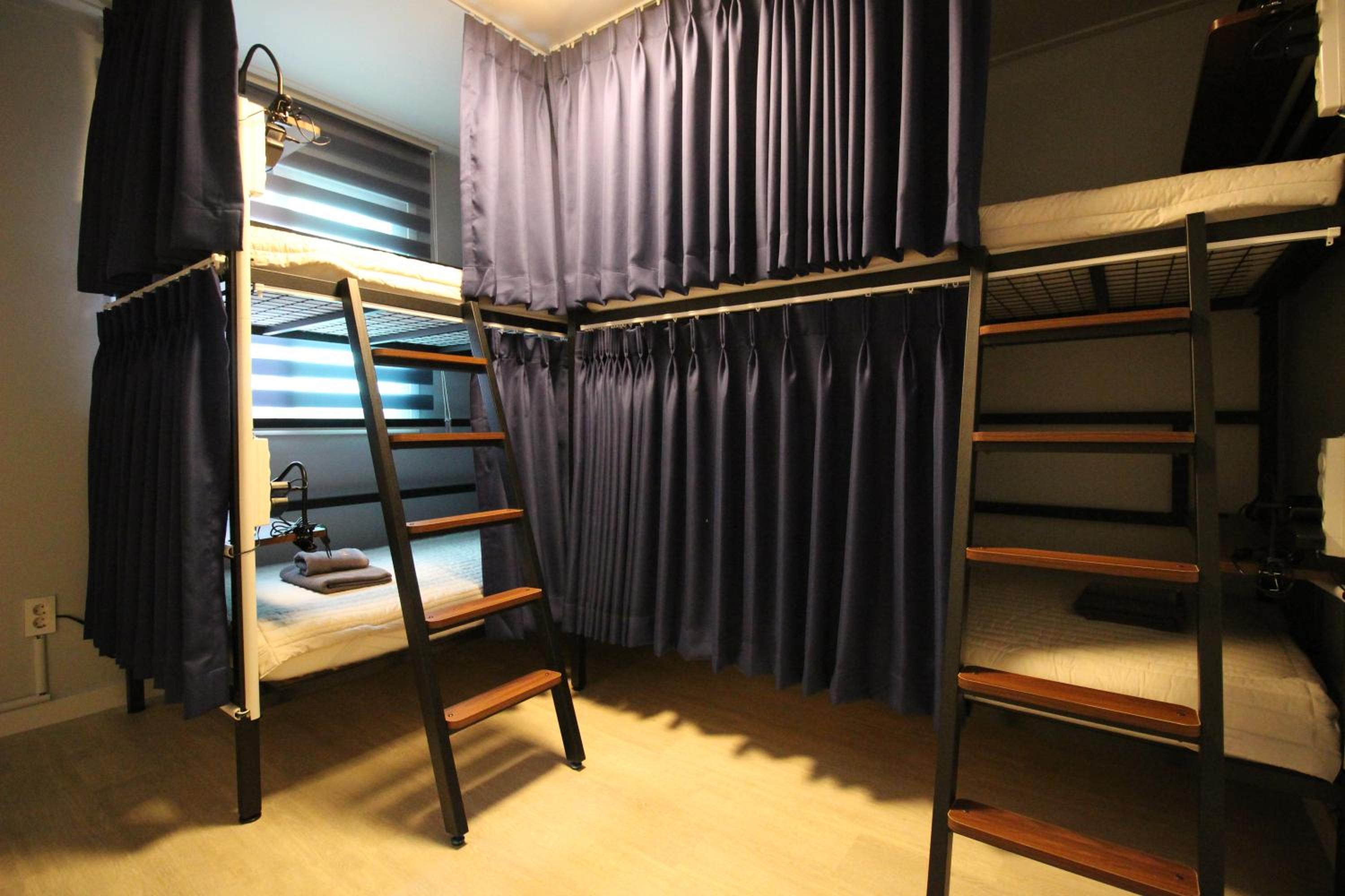 Single Bed in Female Dormitory Room