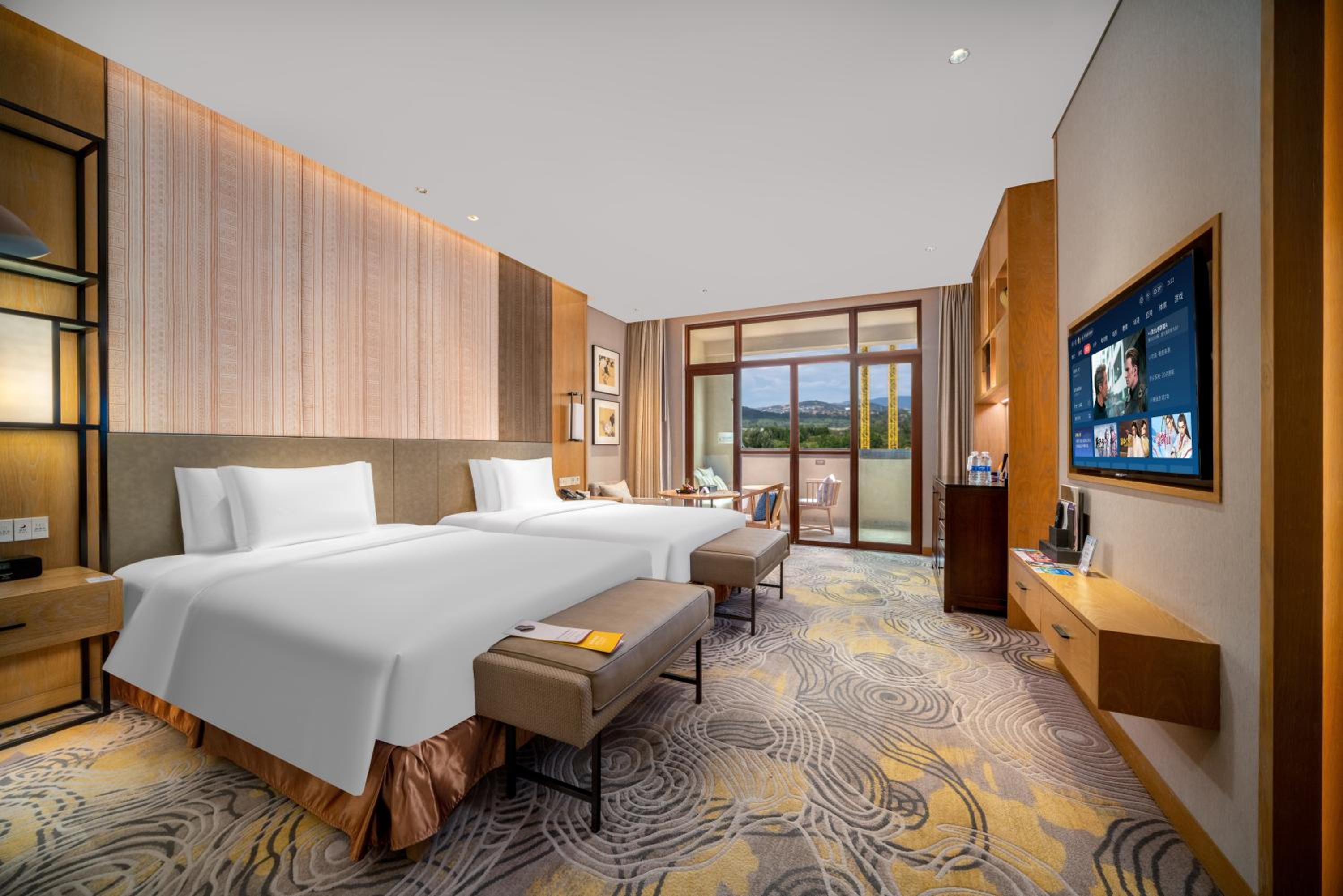 Two-Bedroom Suite with Living Room - Lake View