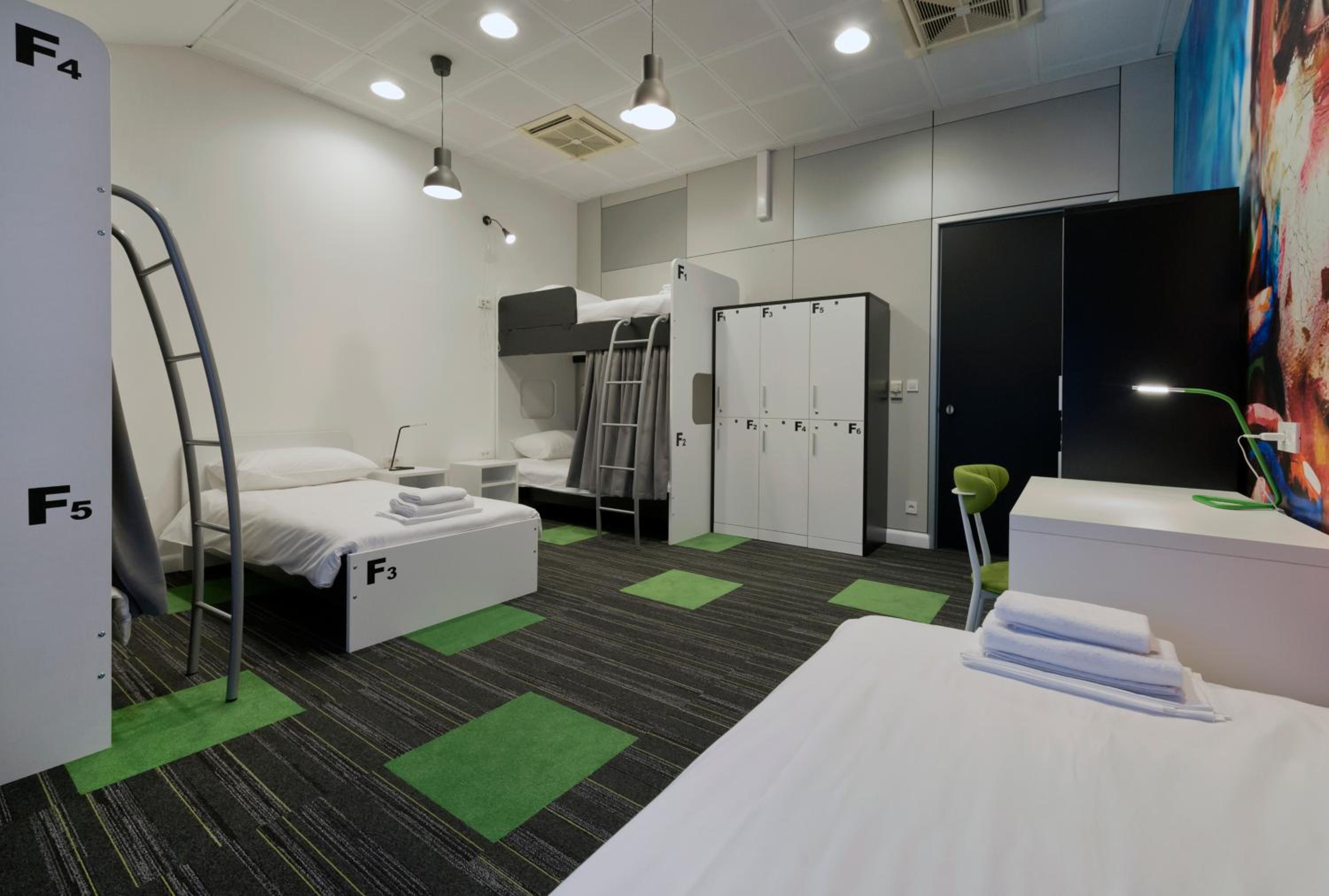 Bunk Bed In Mixed Dormitory Room