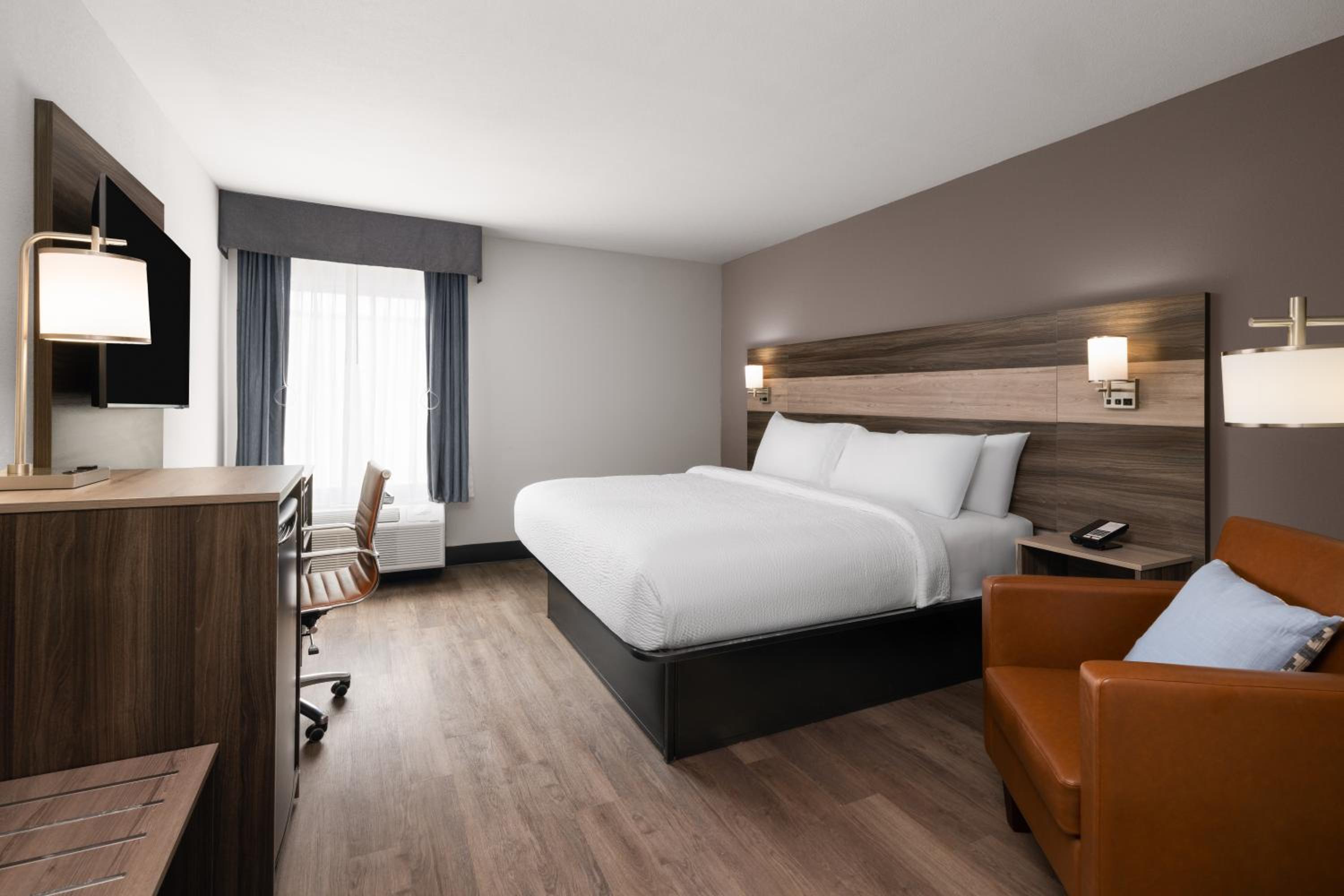 Standard King Room with Mobility Accessible Roll-In Shower - Photo 1