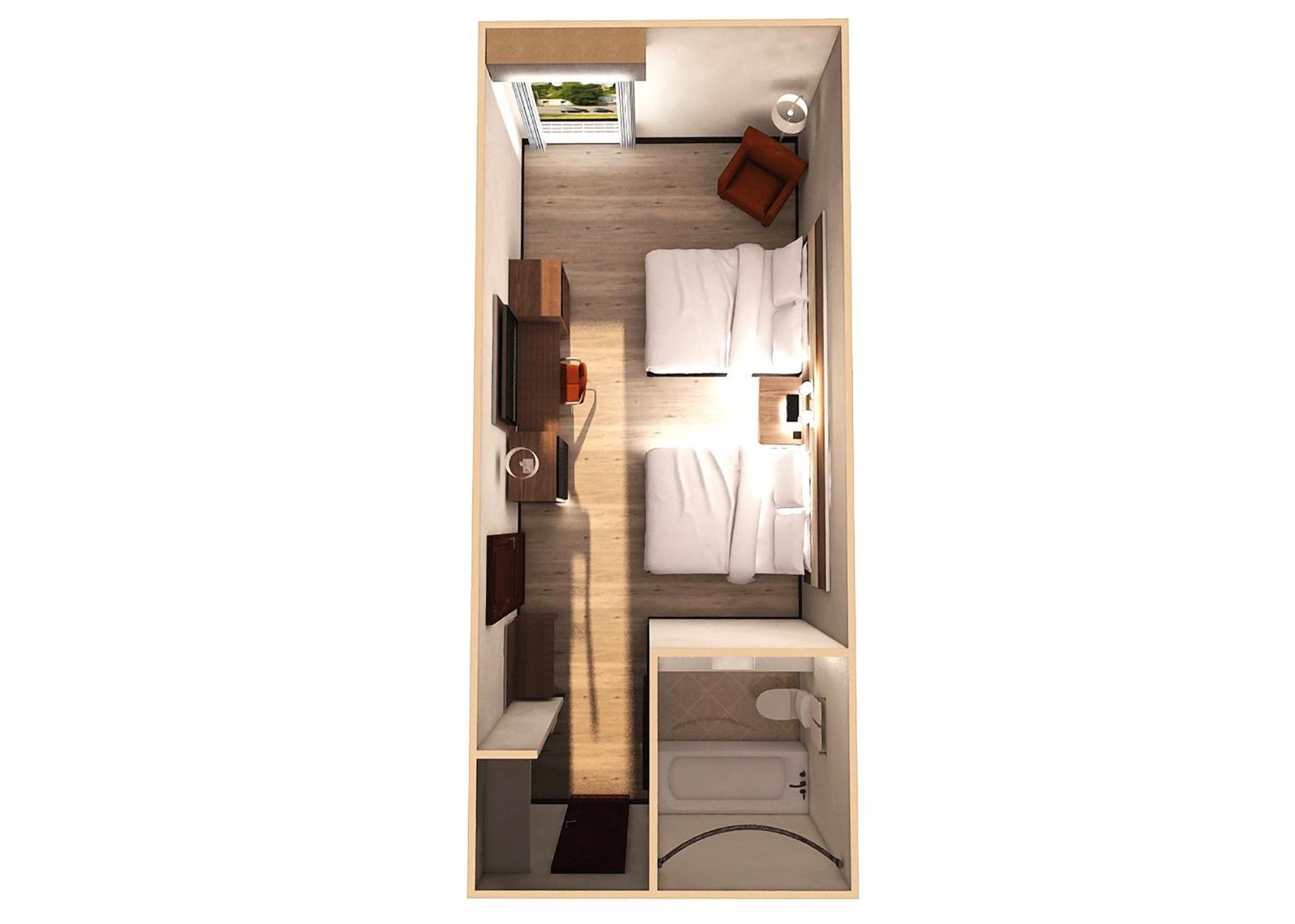 Standard Queen Room with Two Queen Beds - Photo 2