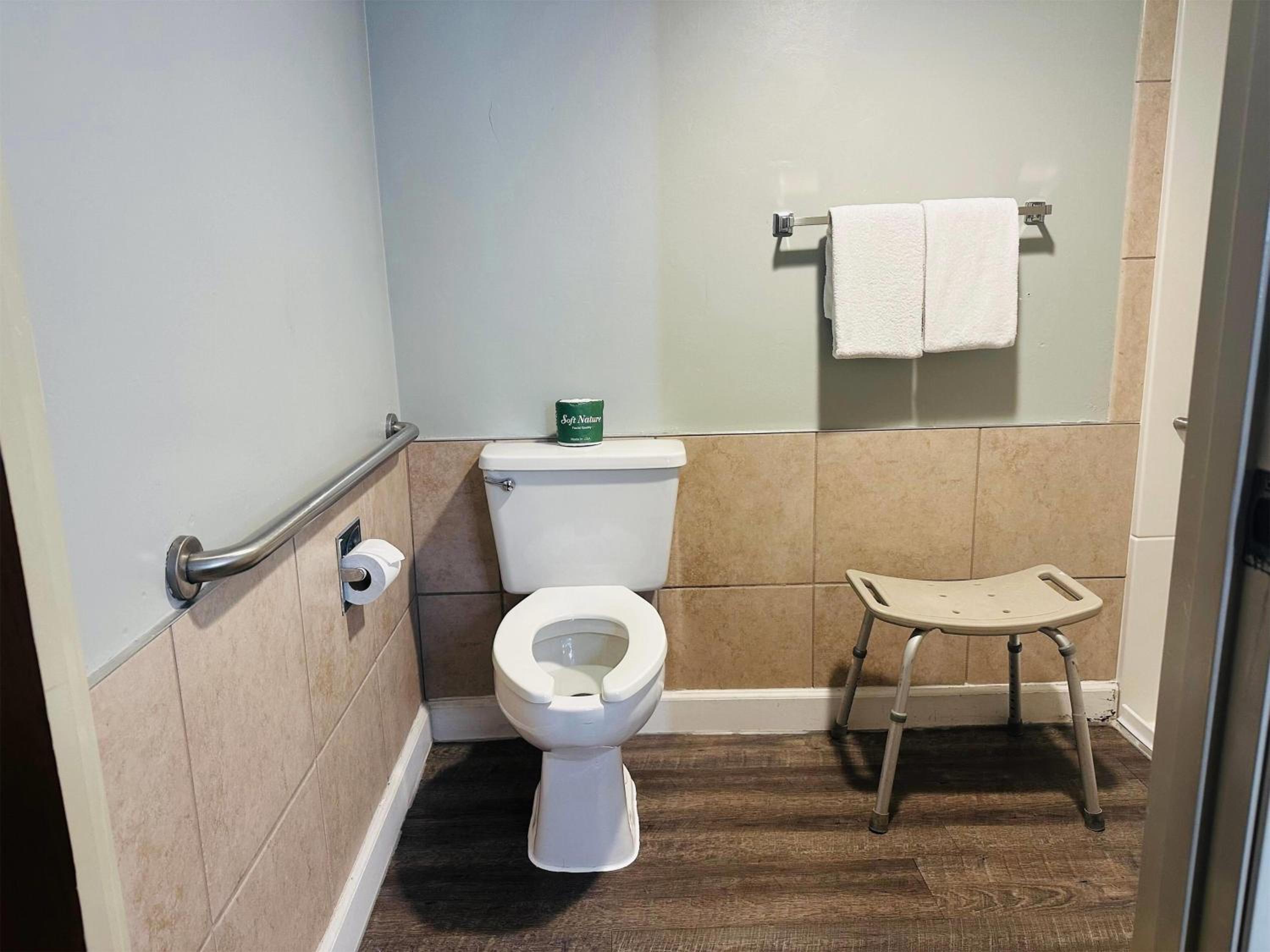 1 Queen Bed, Mobility Accessible Room, Bathtub w/ Grab Bars,Non-Smoking - Photo 5
