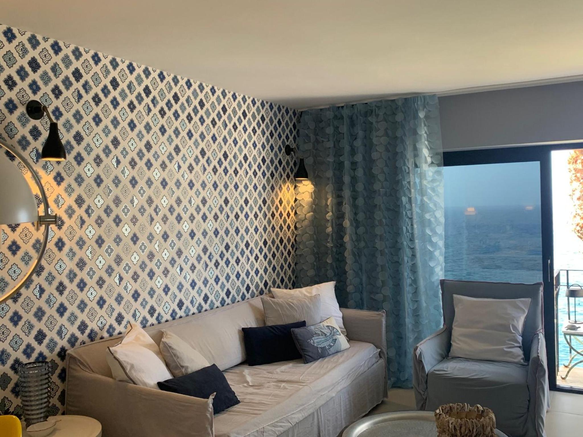 Deluxe Double Room with Balcony and Sea View photo 2