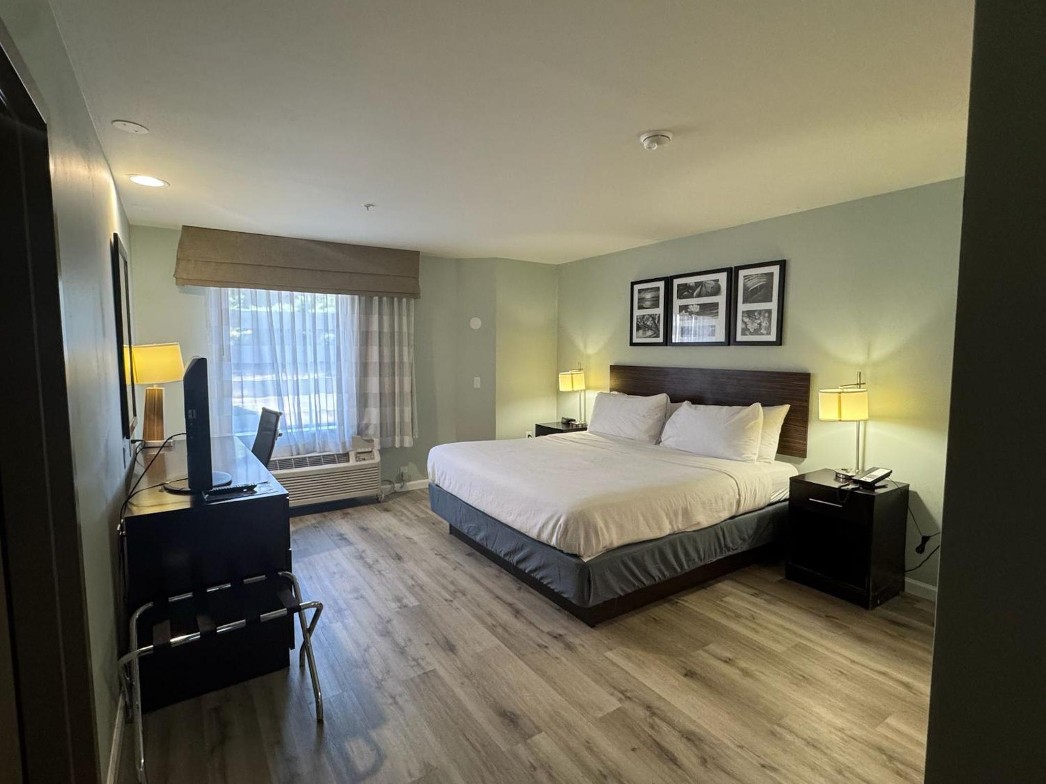 Deluxe King Suite with Jetted Tub - Non-Smoking - Photo 2