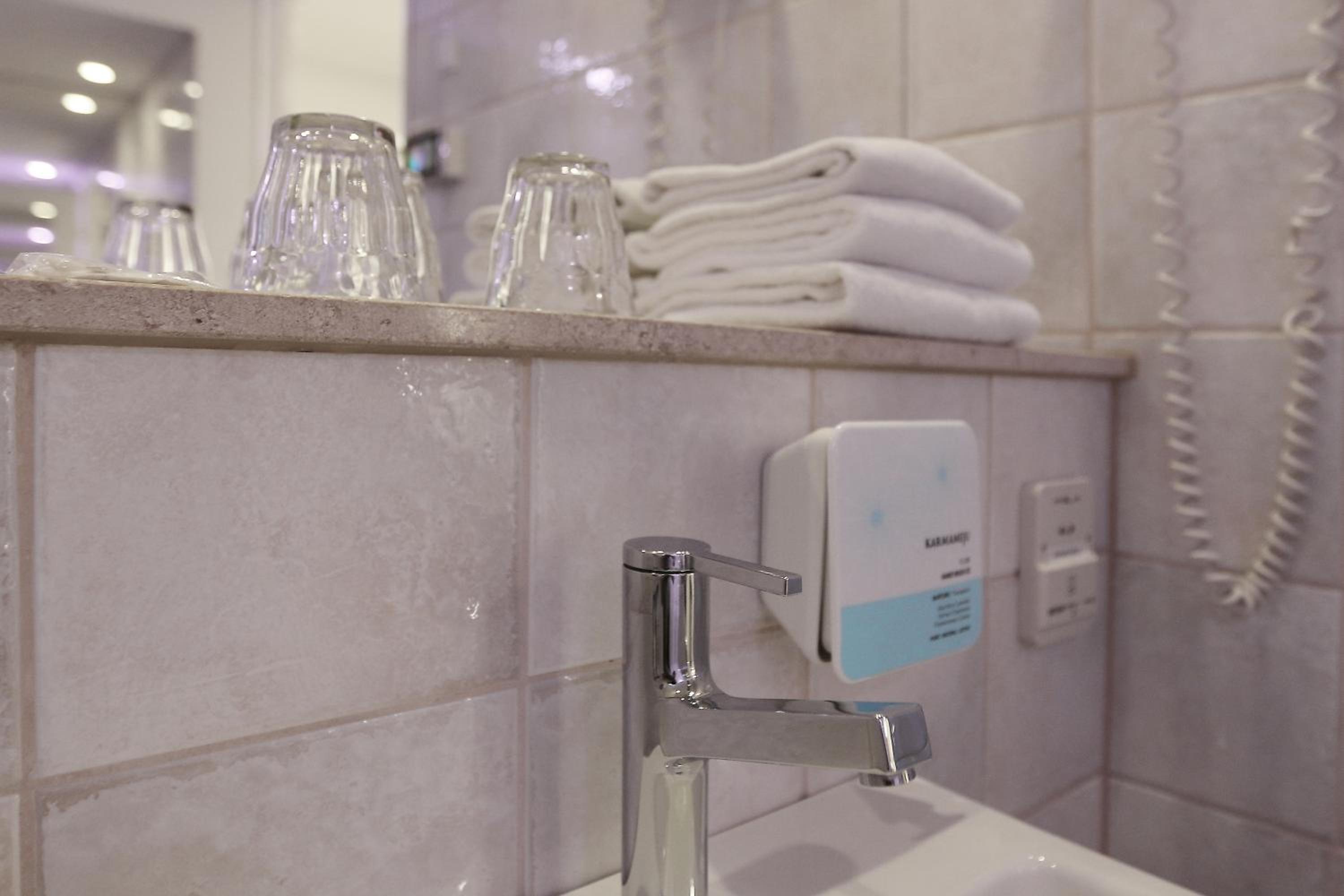 Refresh in our luxurious and modern bathroom amenities.
