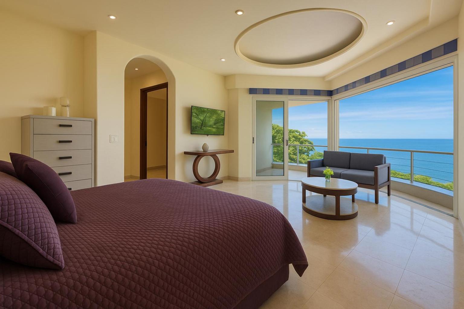 King Suite with Pool View