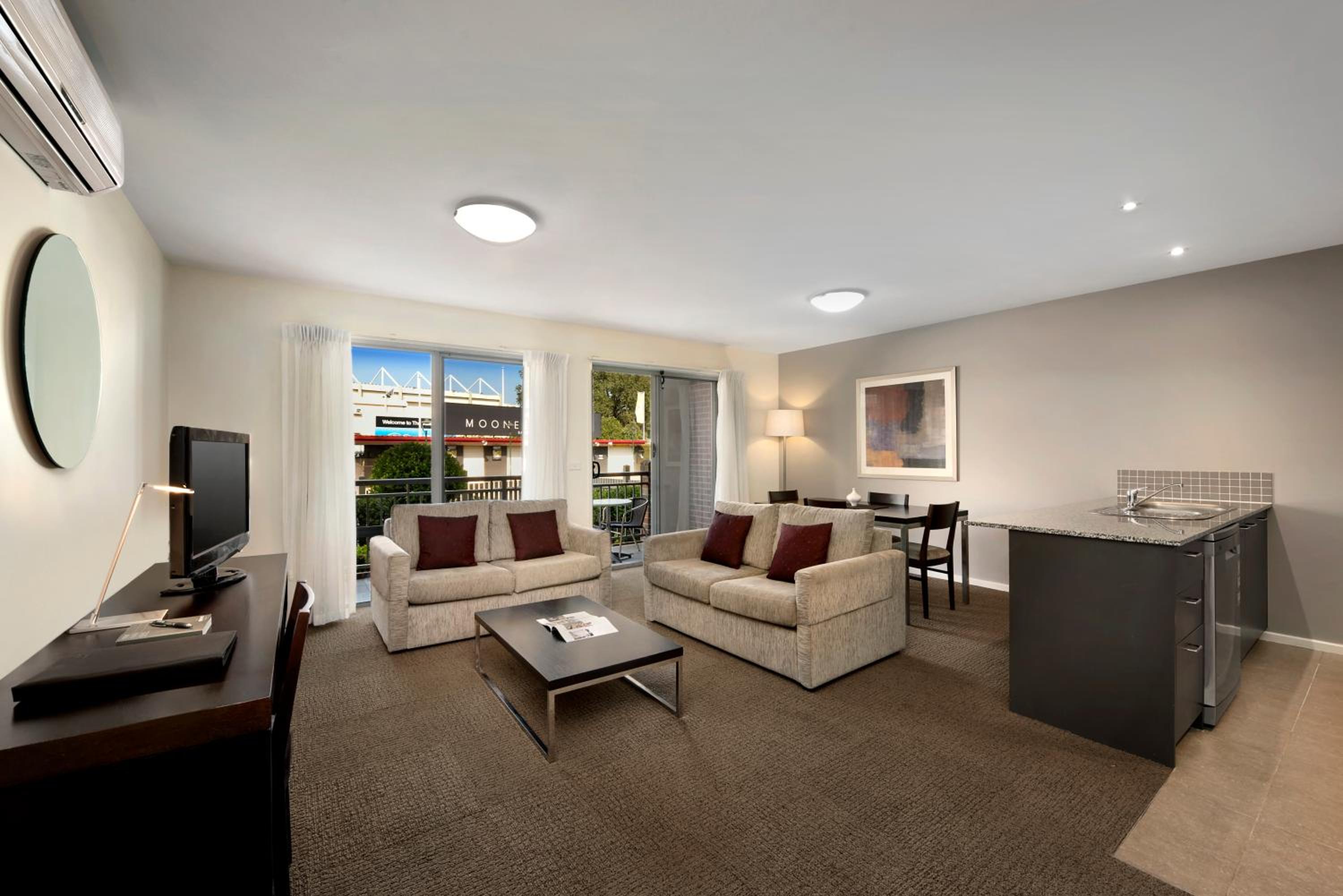 Two-Bedroom Apartment with Balcony