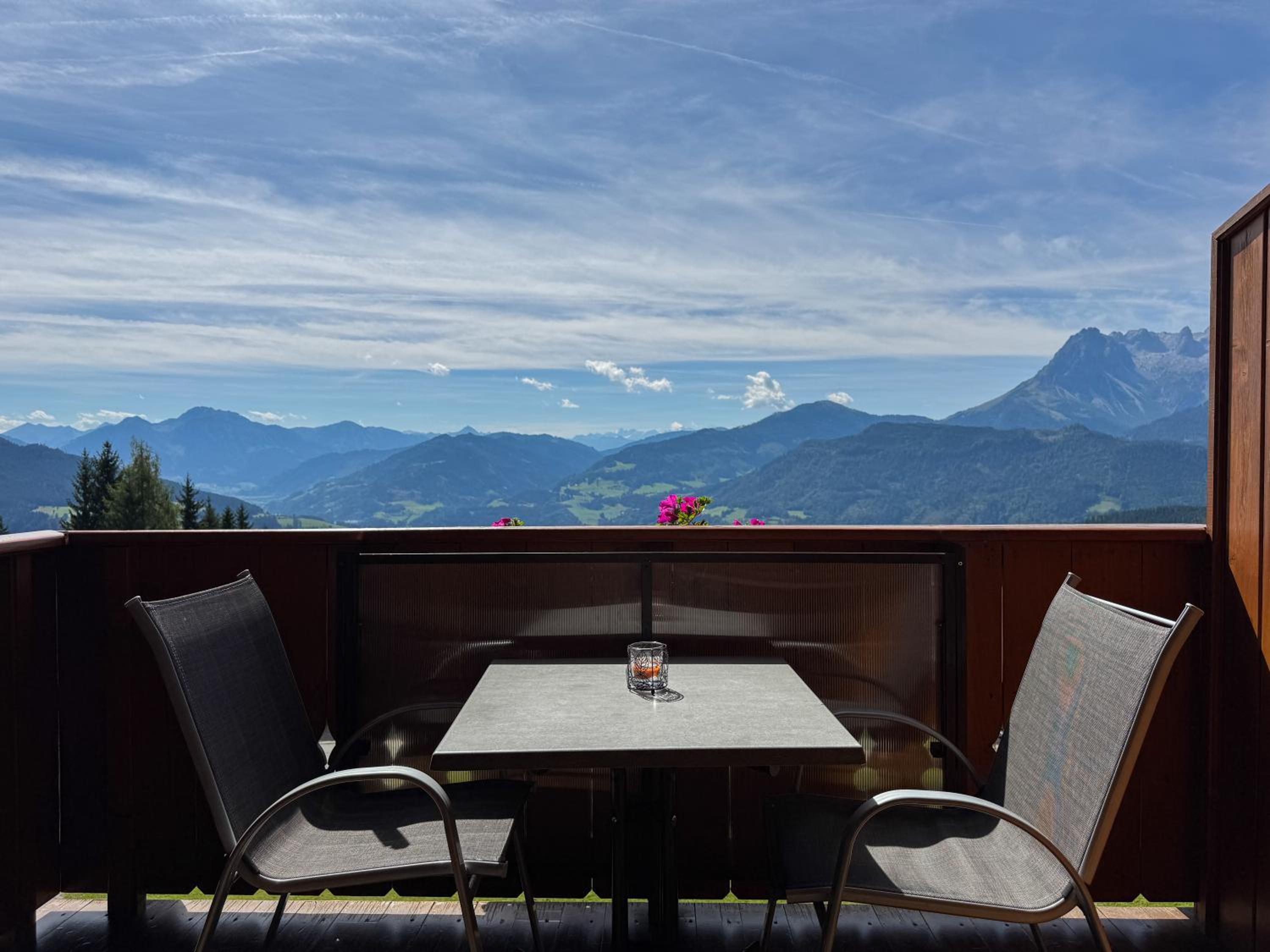 One-Bedroom Apartment with Balcony and Mountain View