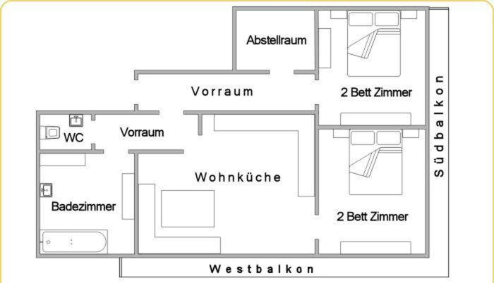 Two-Bedroom Apartment (3) photo 2