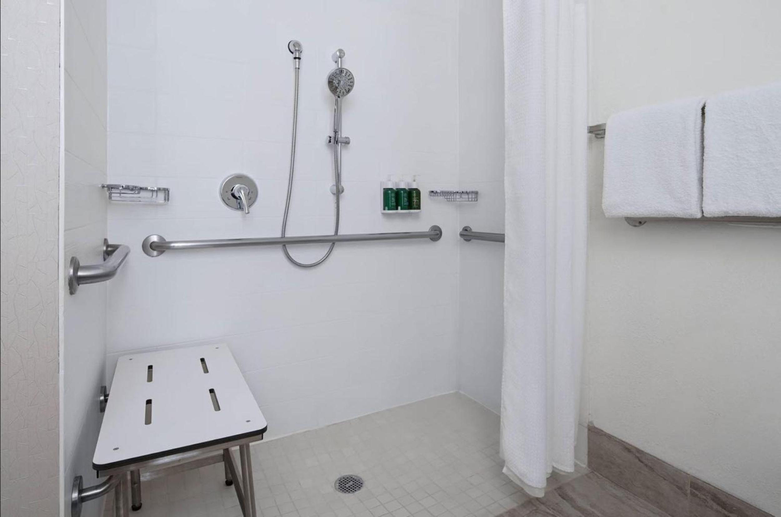 Queen Studio with Sofa Bed and Roll-in Shower - Mobility and Hearing Accessible photo 2