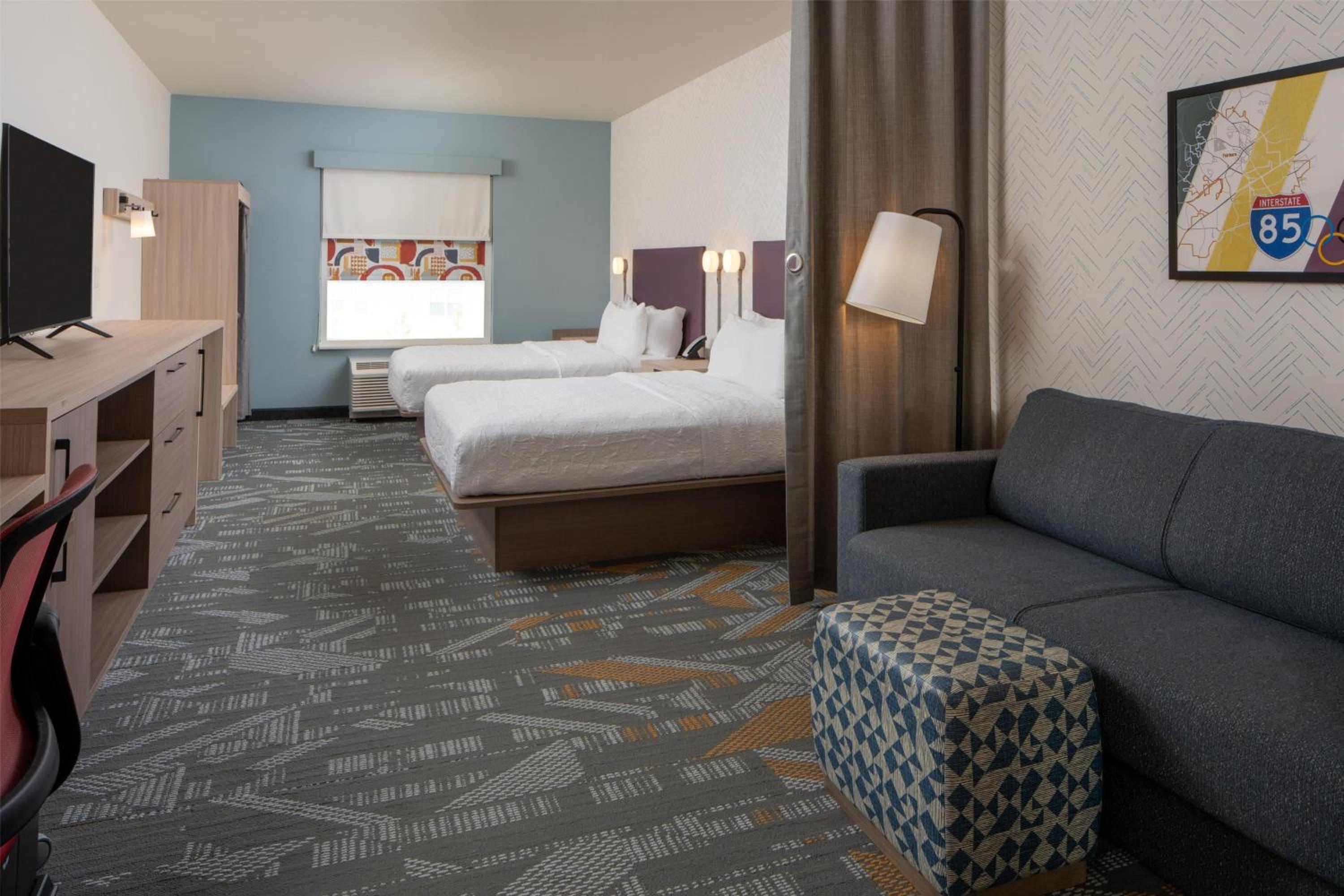 Studio Suite with Two Queen Beds - Hearing Access