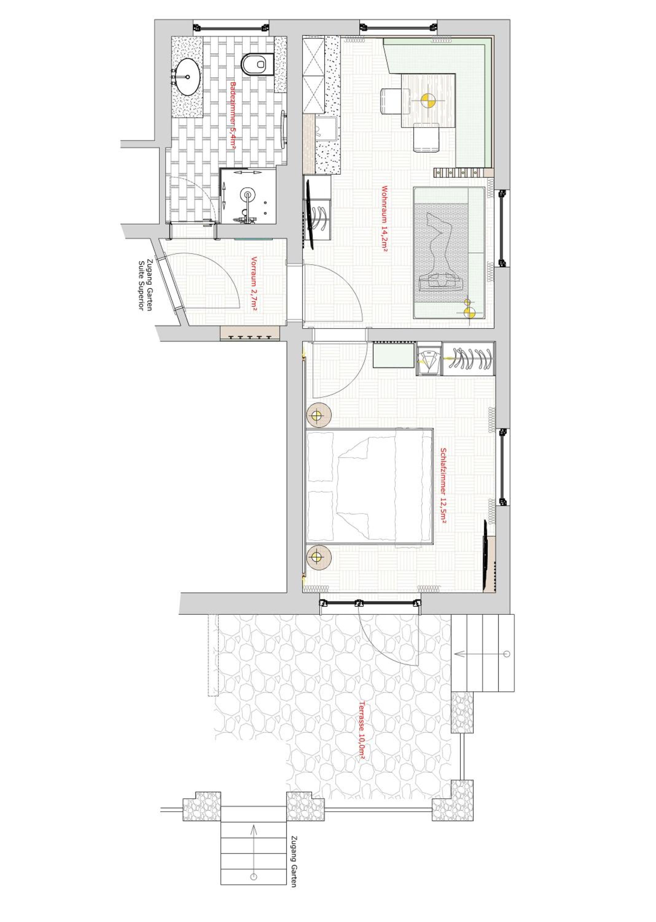 Junior Suite with Terrace