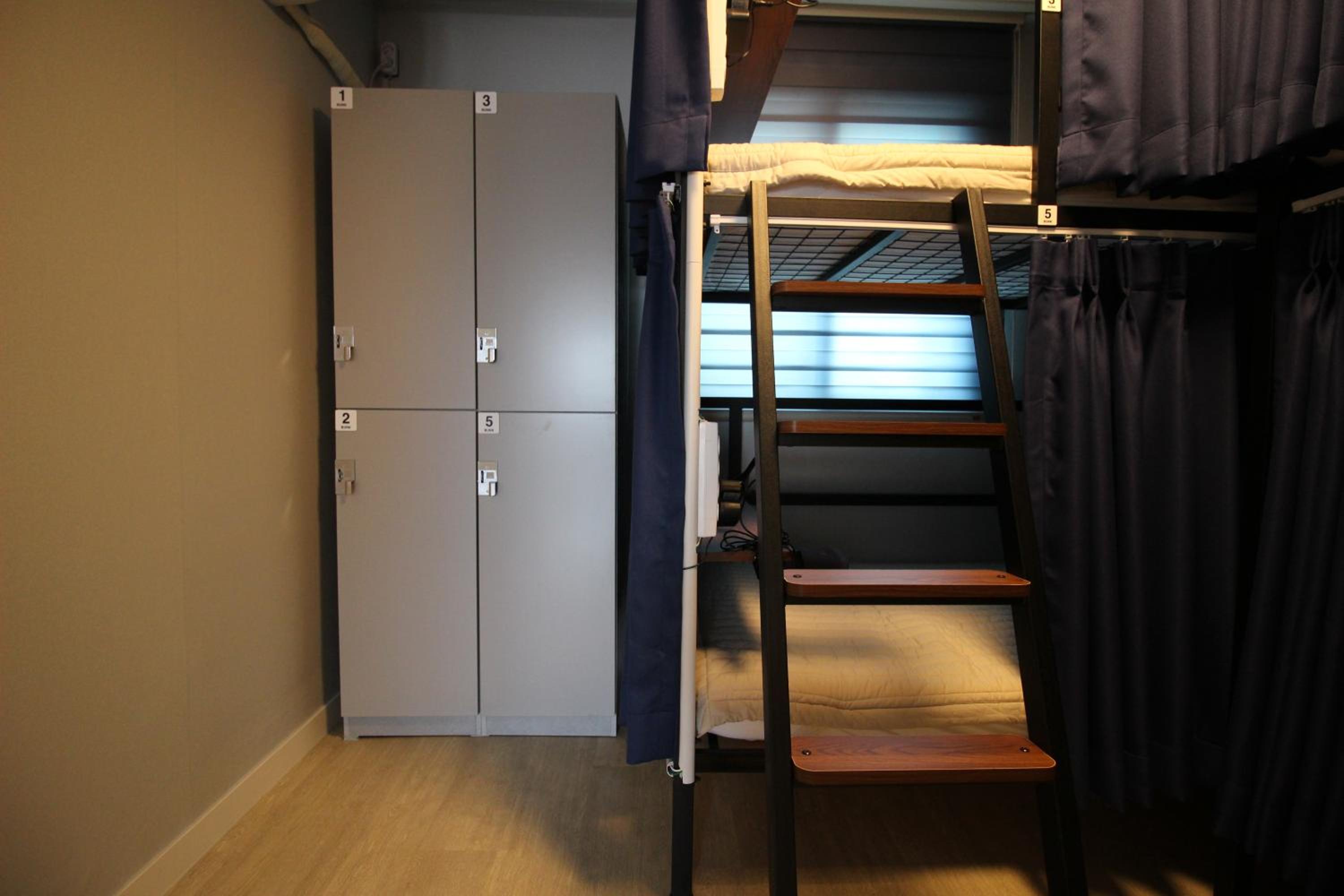 Single Bed in Female Dormitory Room