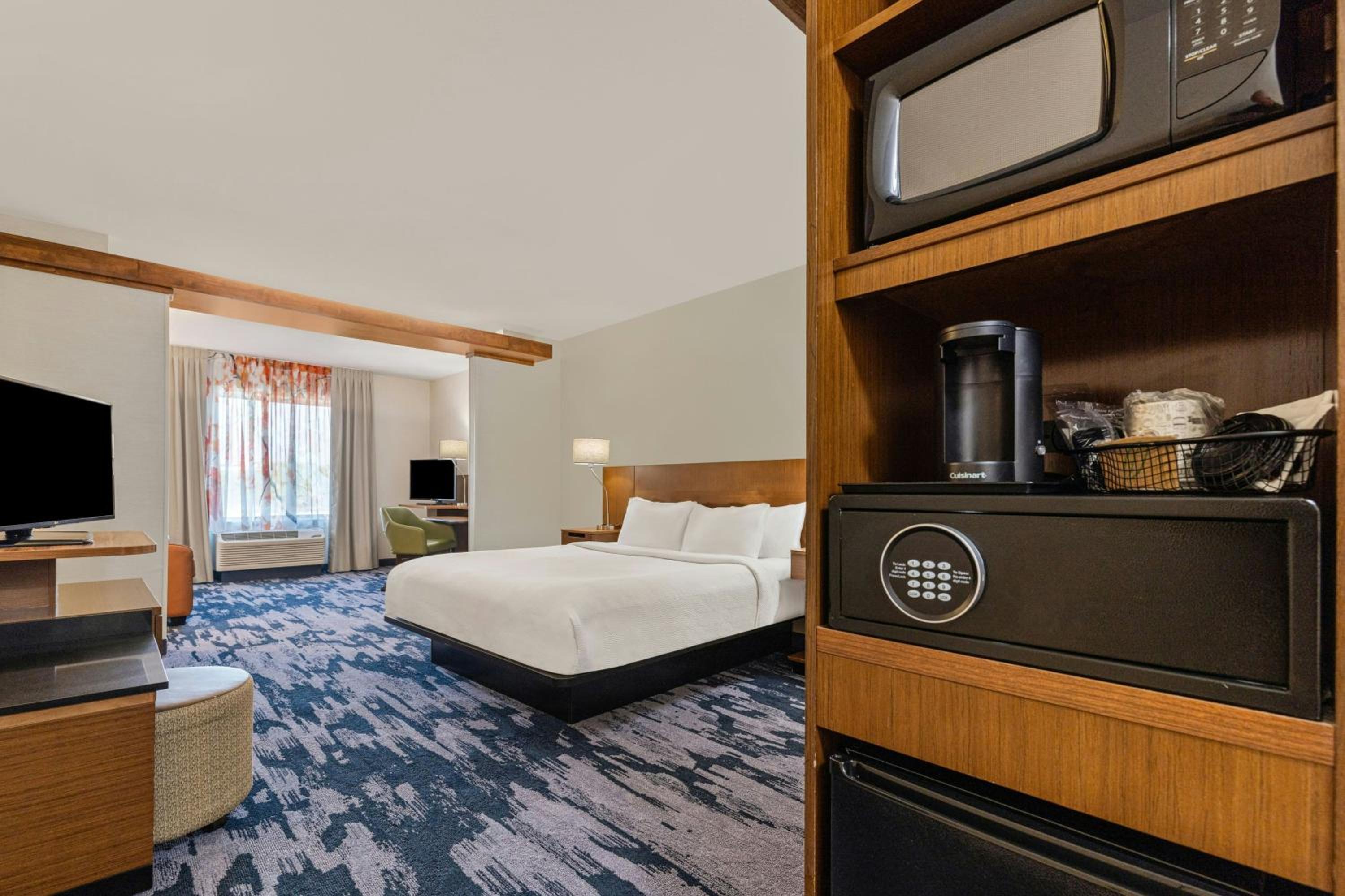 King Suite with Sofa Bed and Roll-in Shower - Mobility and Hearing Accessible