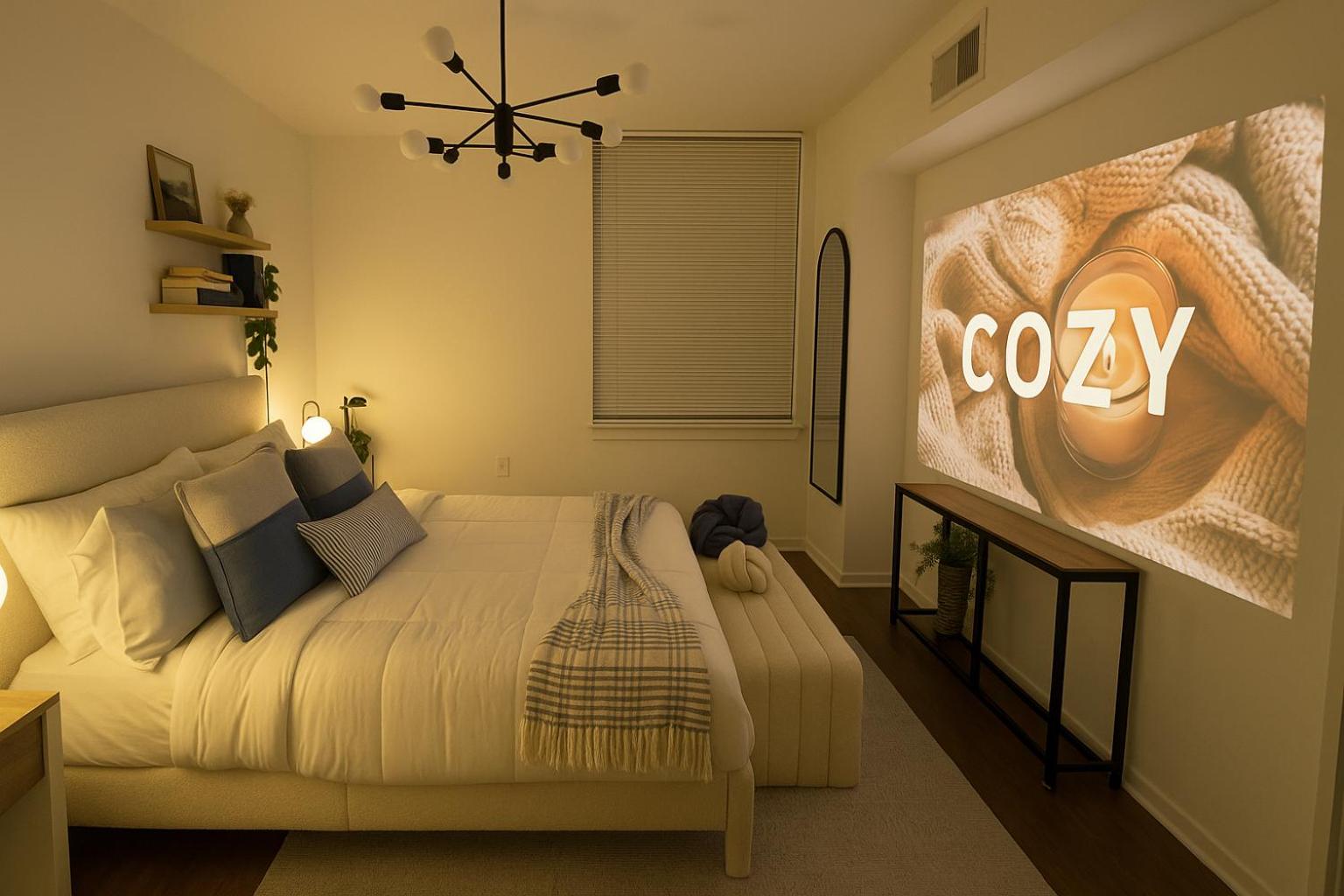 Two-Bedroom Apartment with Balcony