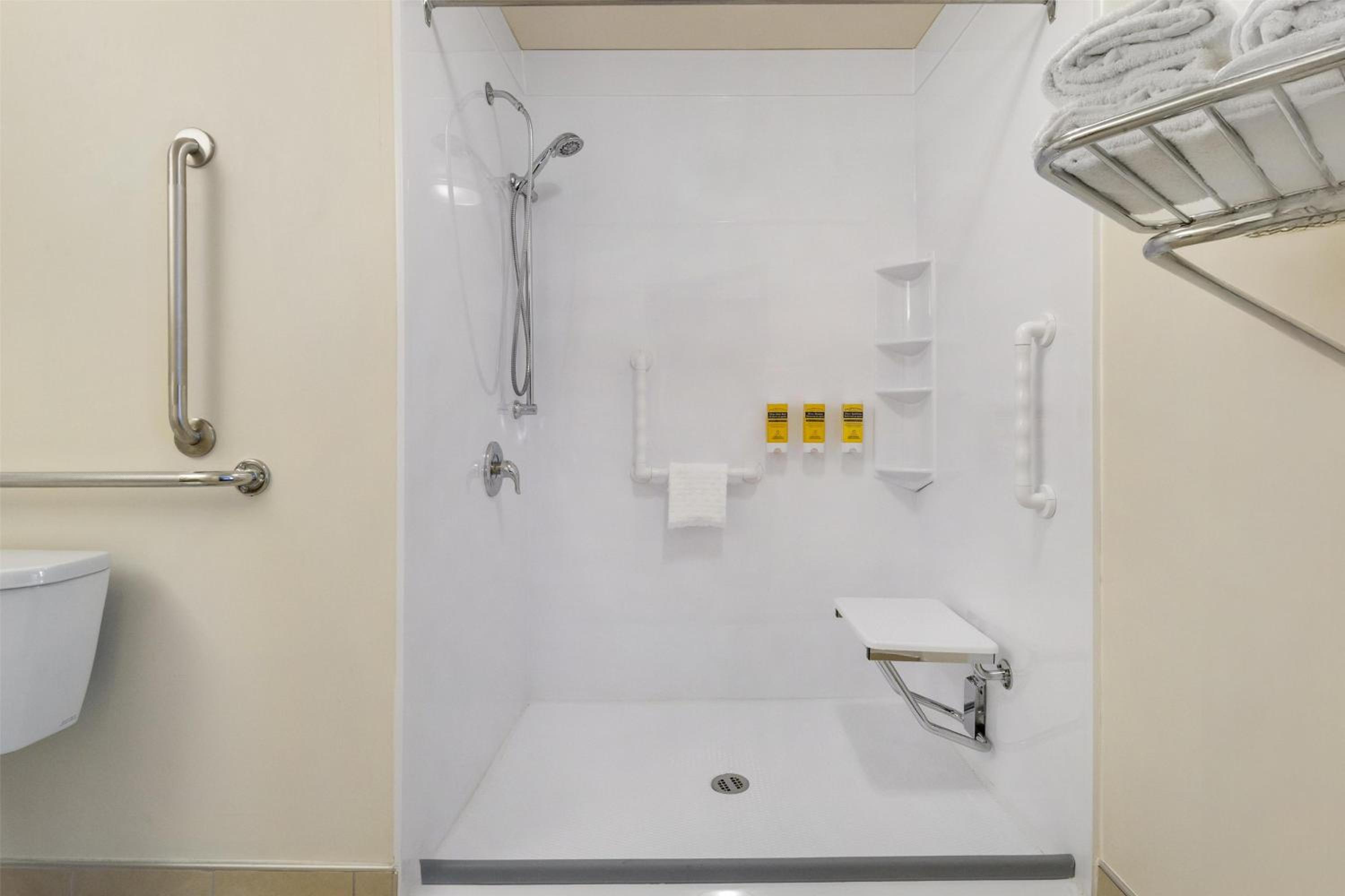 Queen Room with Roll-In Shower - Disability/Non-Smoking - Photo 4