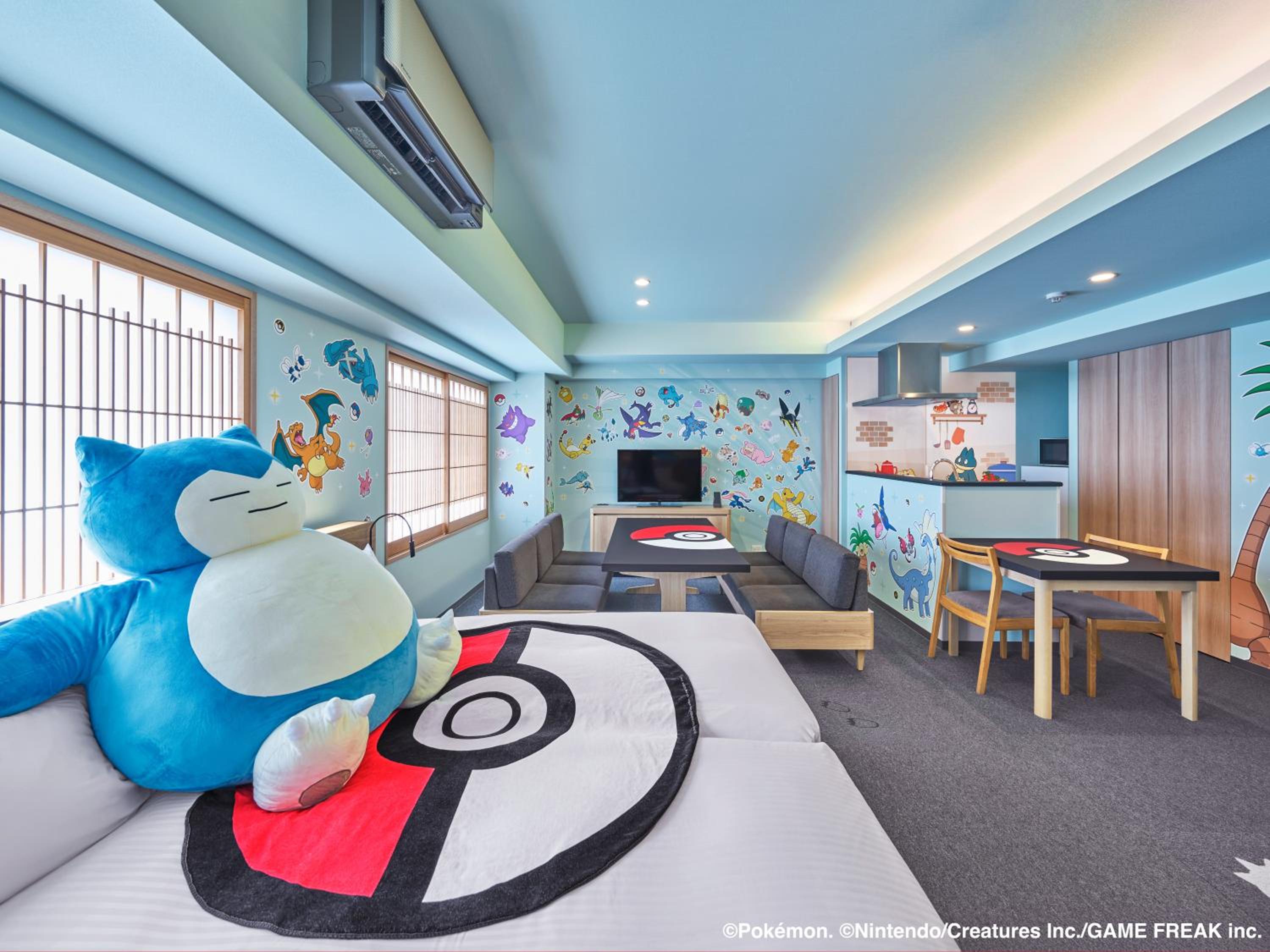 Pokémon ROOM for 6 guests