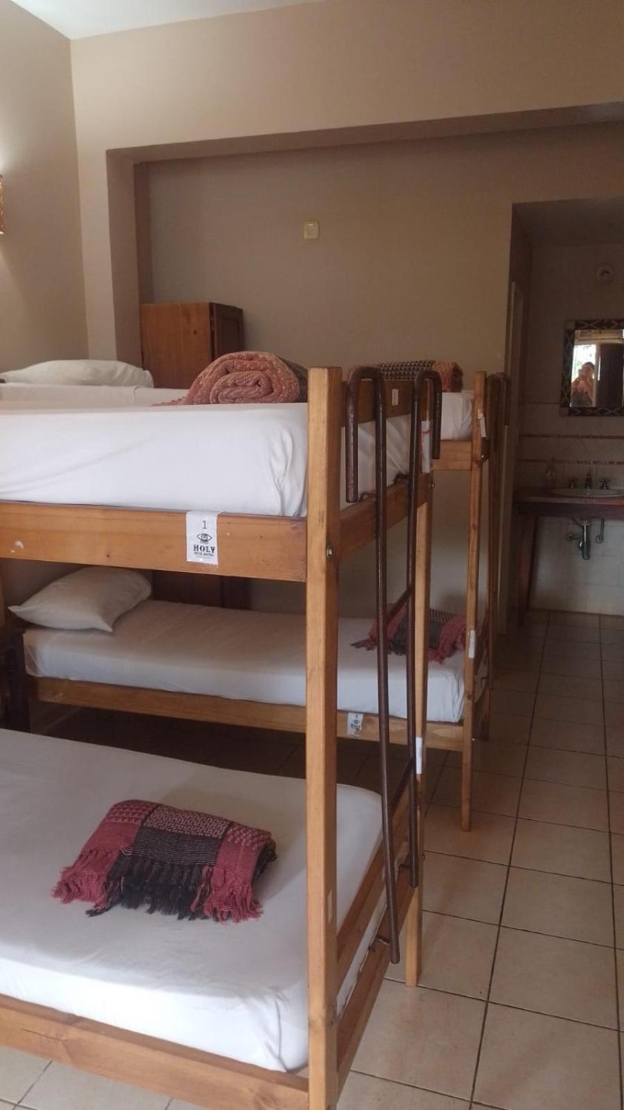 Bunk Bed in Male Dormitory Room