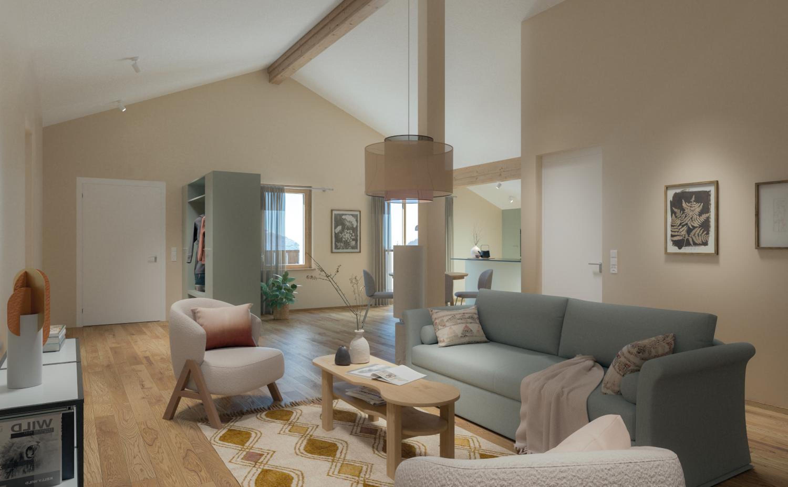 Three-Bedroom Apartment with Balcony photo 3