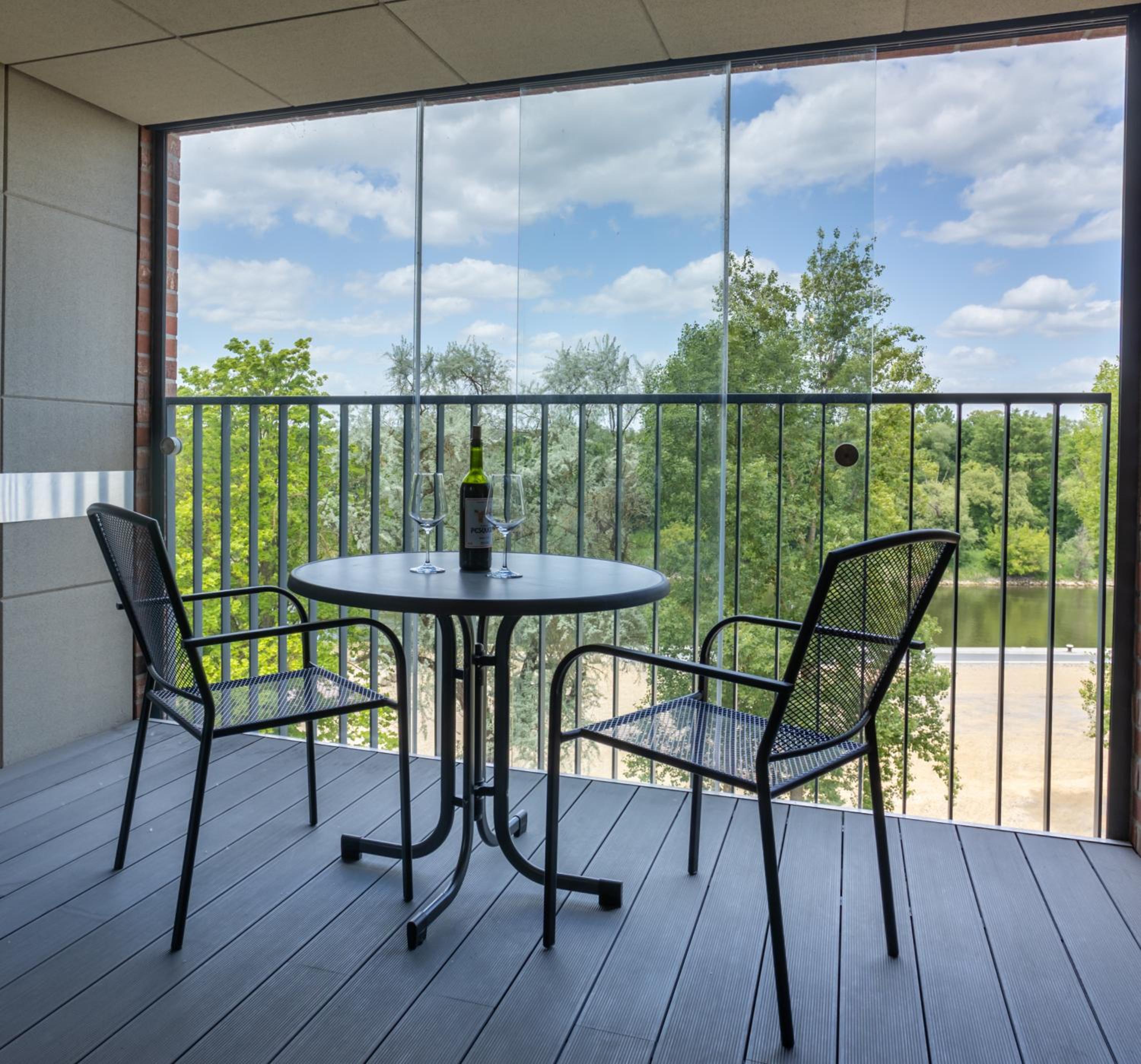 Studio-Apartment mit Donaublick