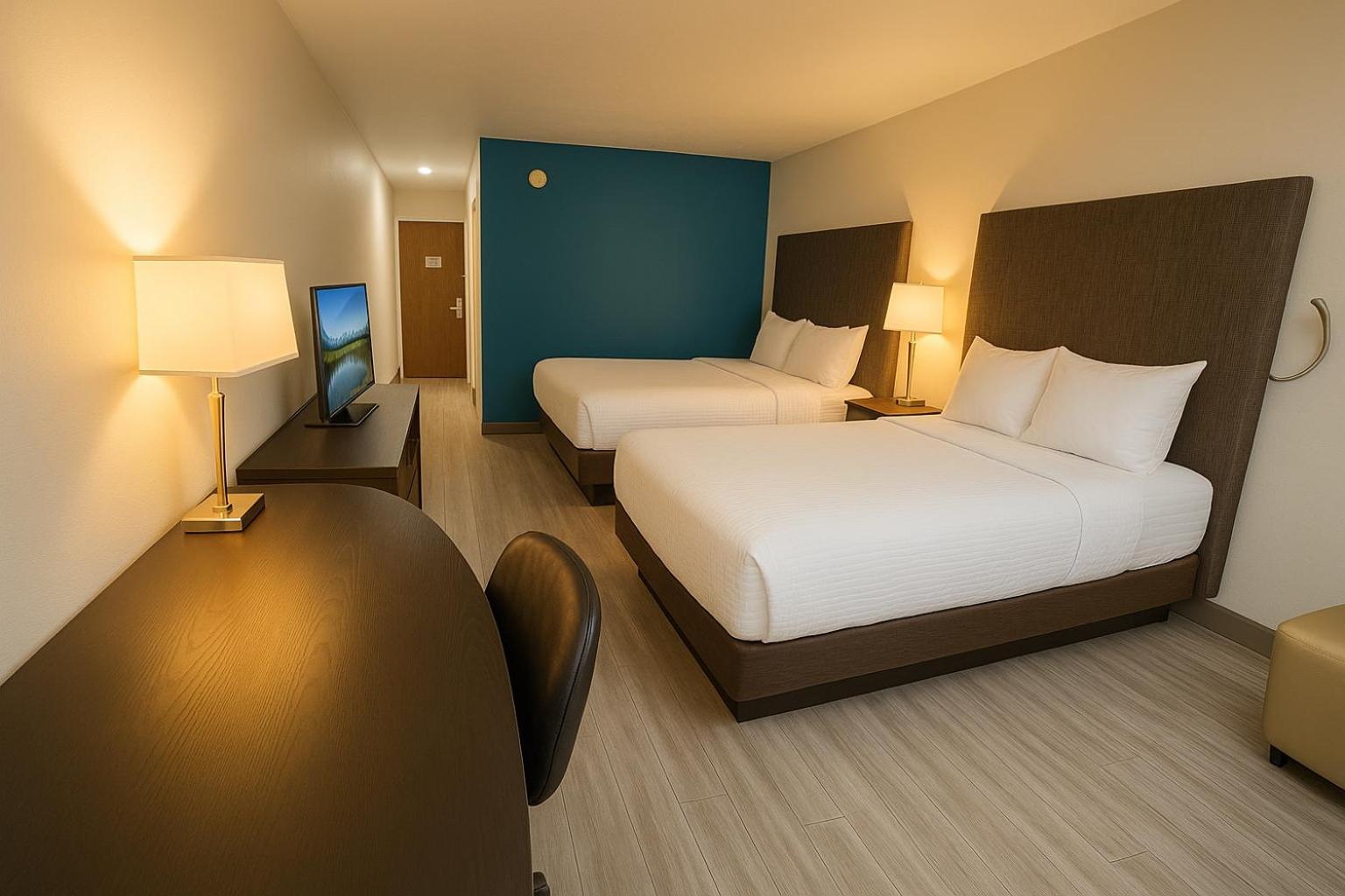 Queen Room with Two Queen Beds - Non-Smoking - Photo 8