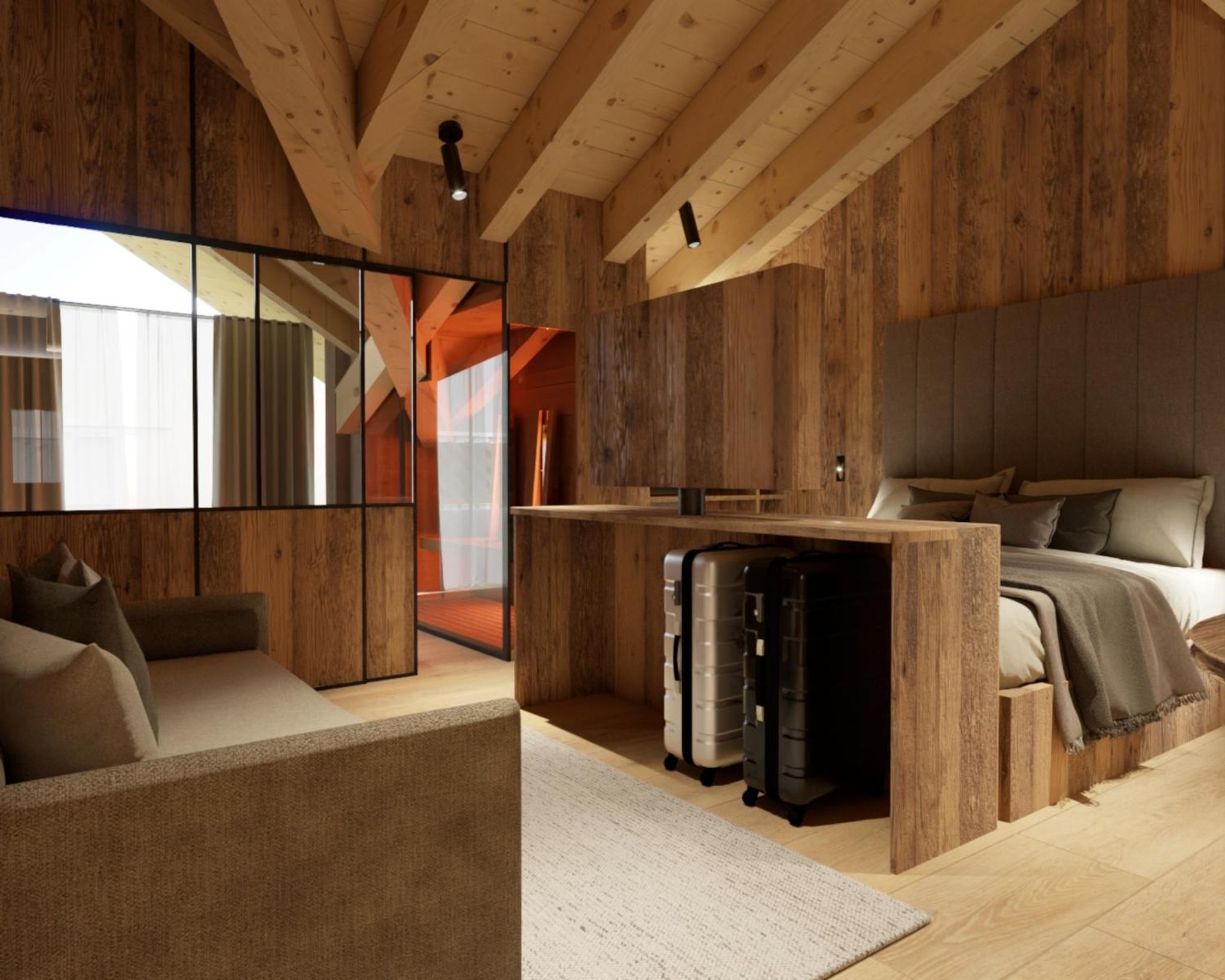 Suite with Sauna