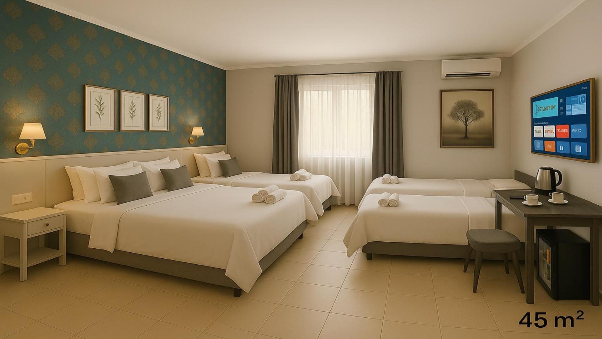 Two-Bedroom Deluxe Apartment - Photo 2
