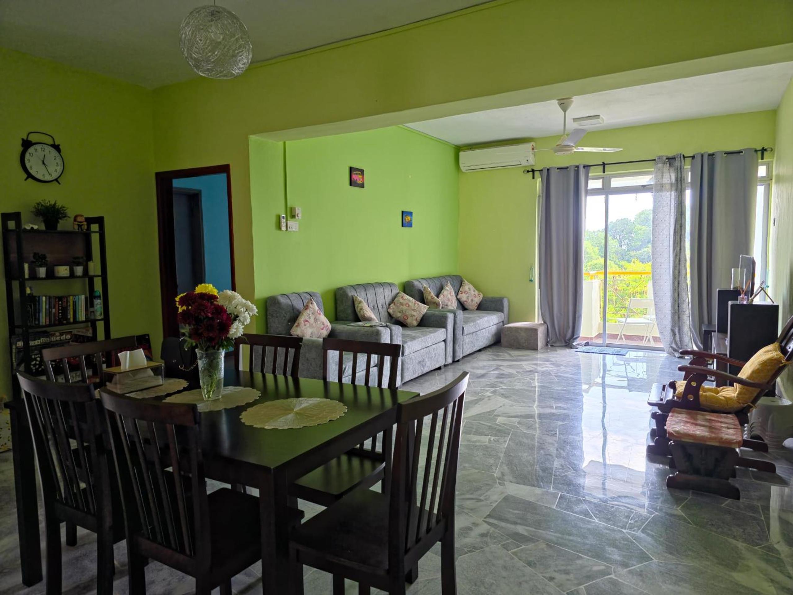 Three-Bedroom Apartment with Sea View