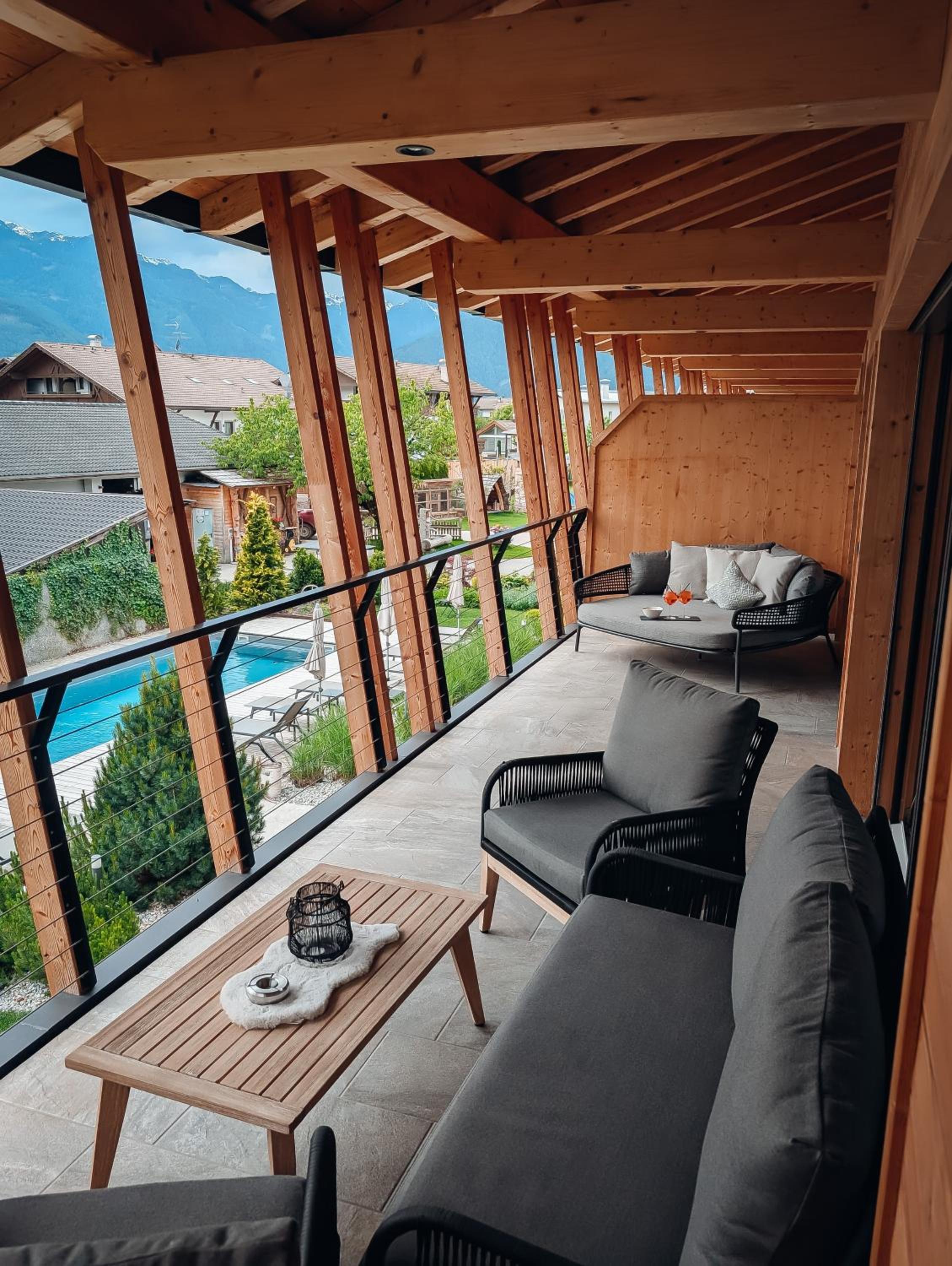 Two-Bedroom Apartment with Pool View