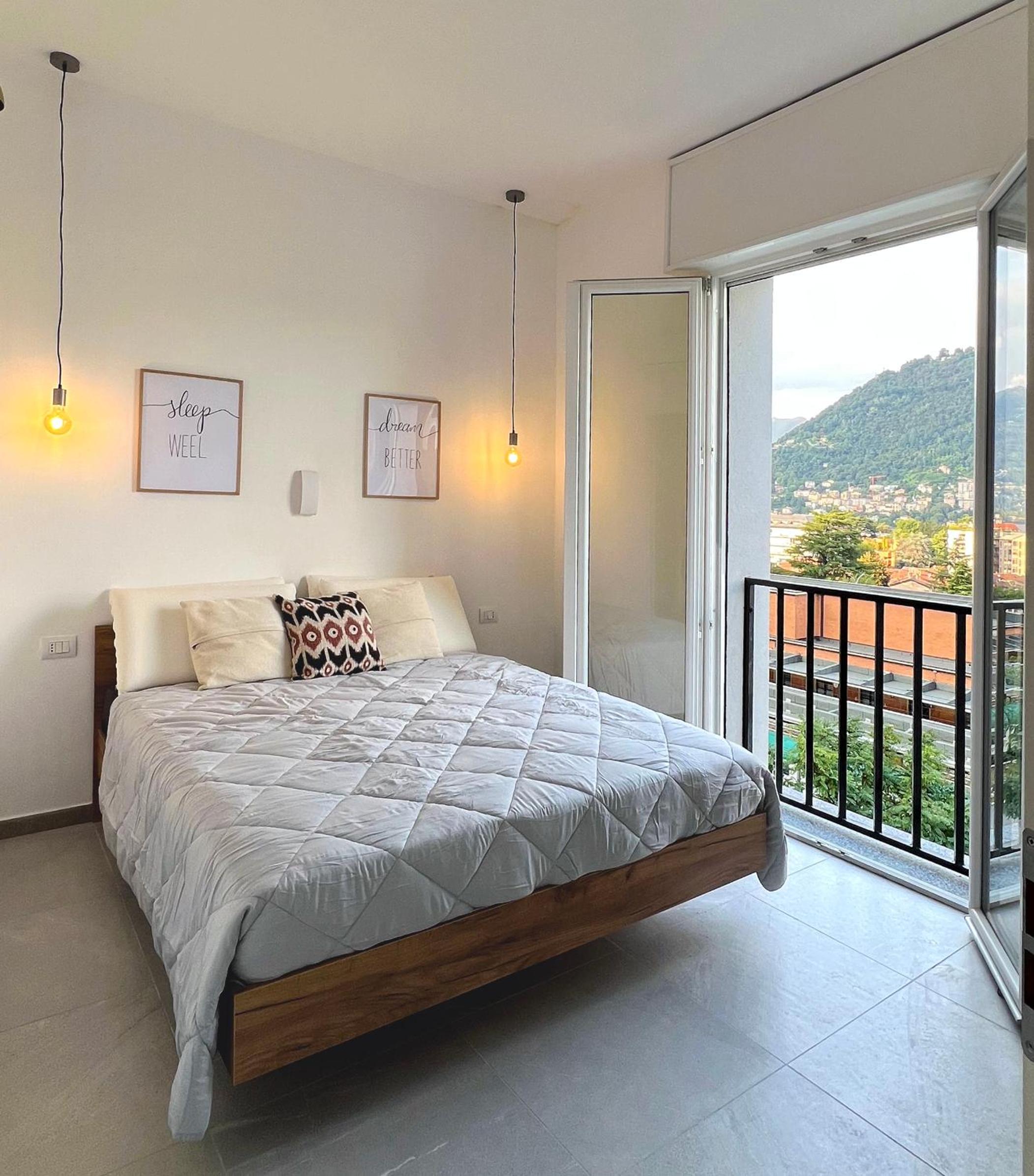 One-Bedroom Apartment with Balcony and City View