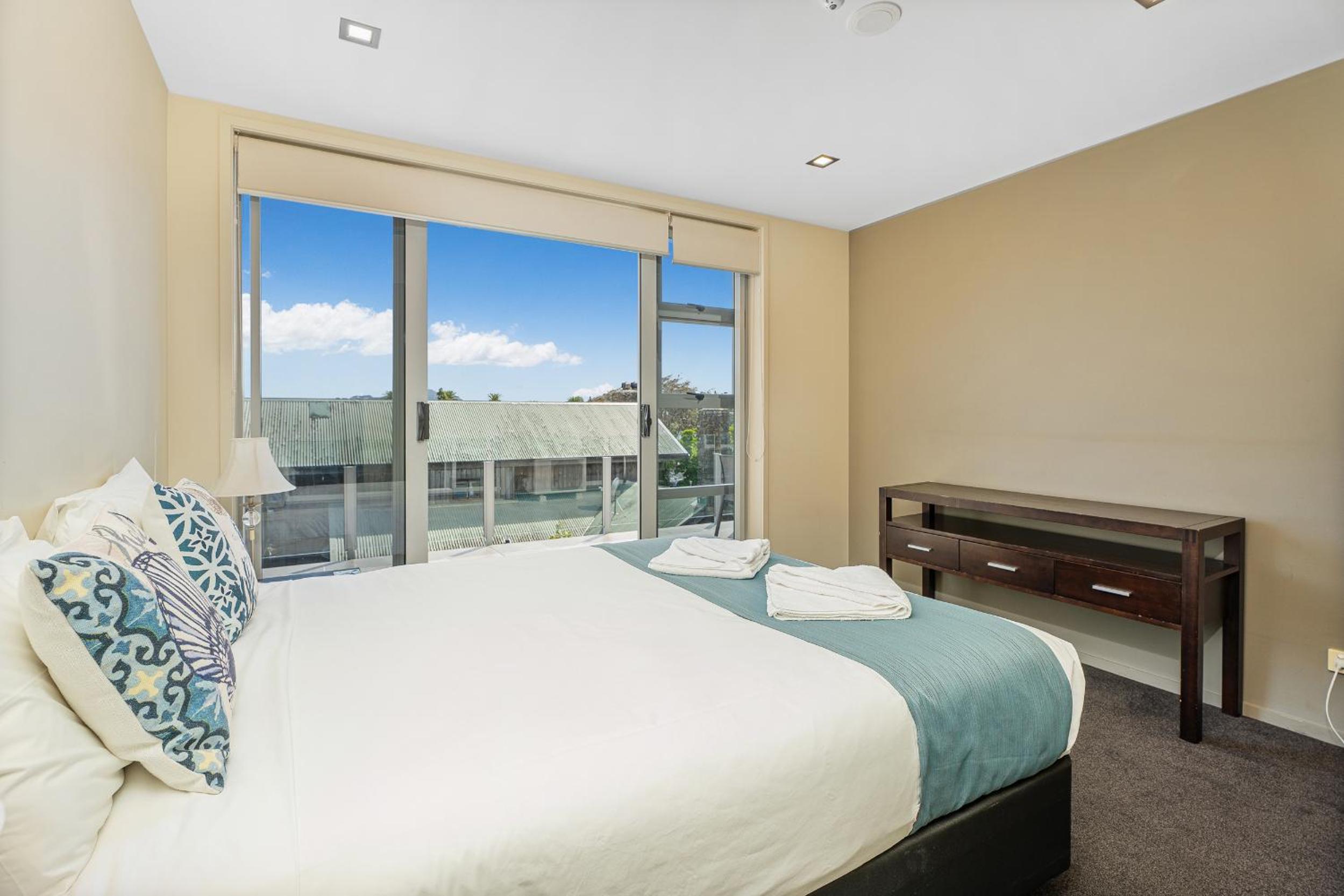 Three-Bedroom Apartment with Harbor View