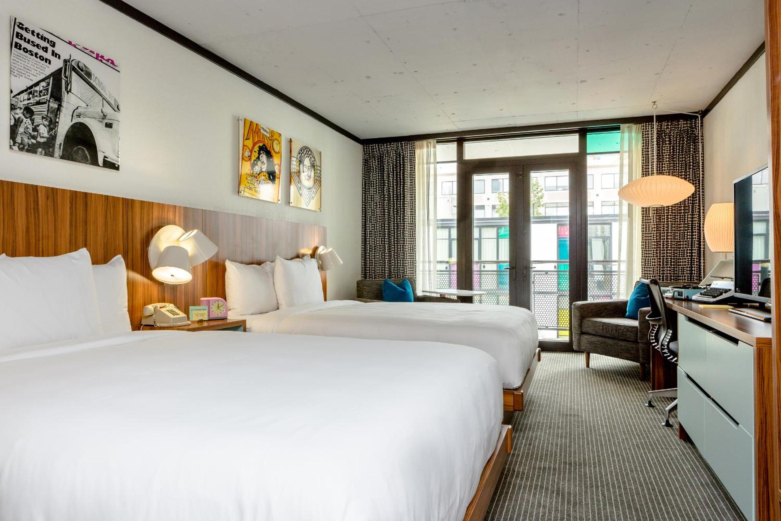 Queen Room with Two Queen Beds and Pool View