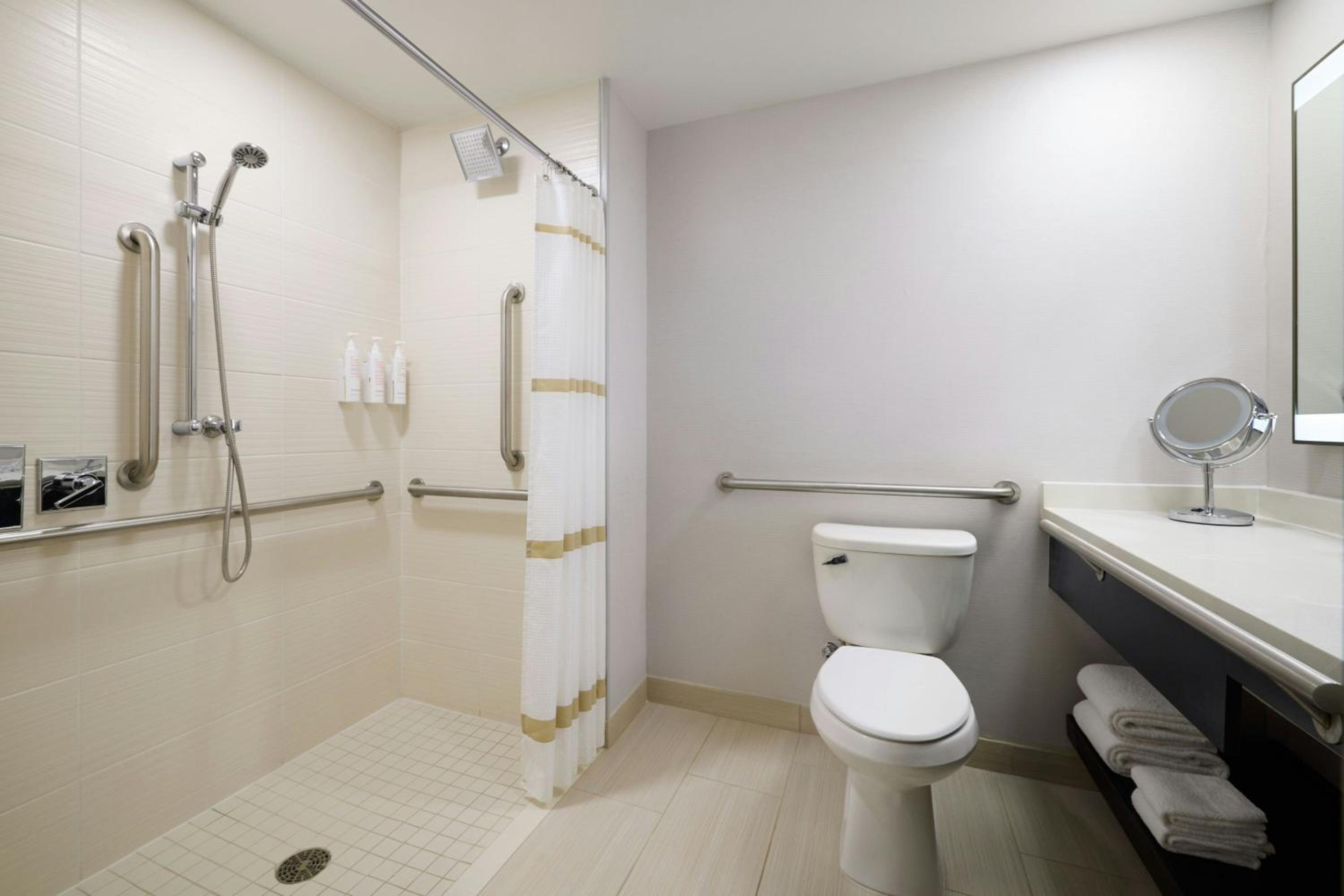 King Room with Roll-in Shower - Mobility Accessible photo 3