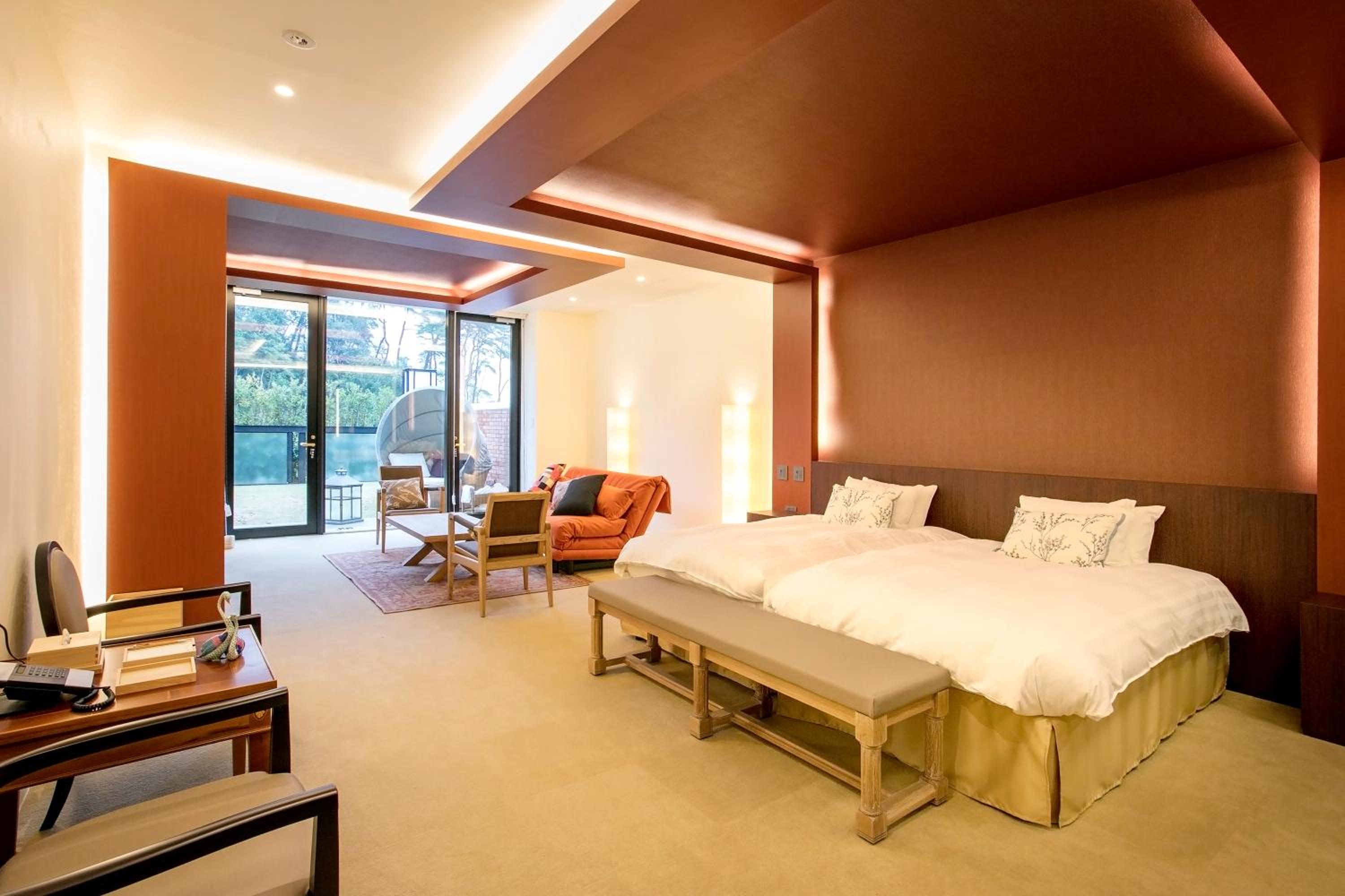 Family Room with Terrace