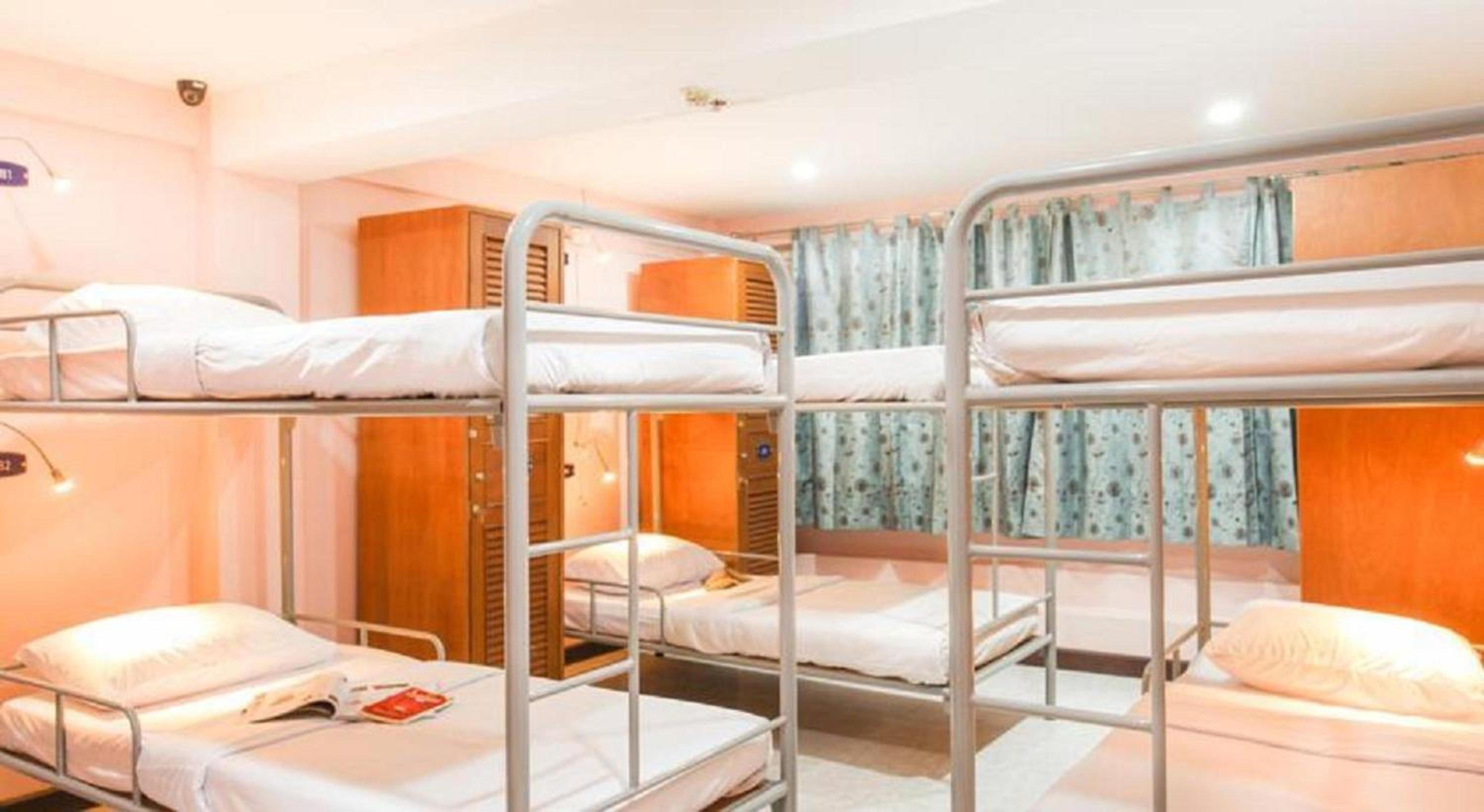 Bunk Bed In Male Dormitory Room  photo 1