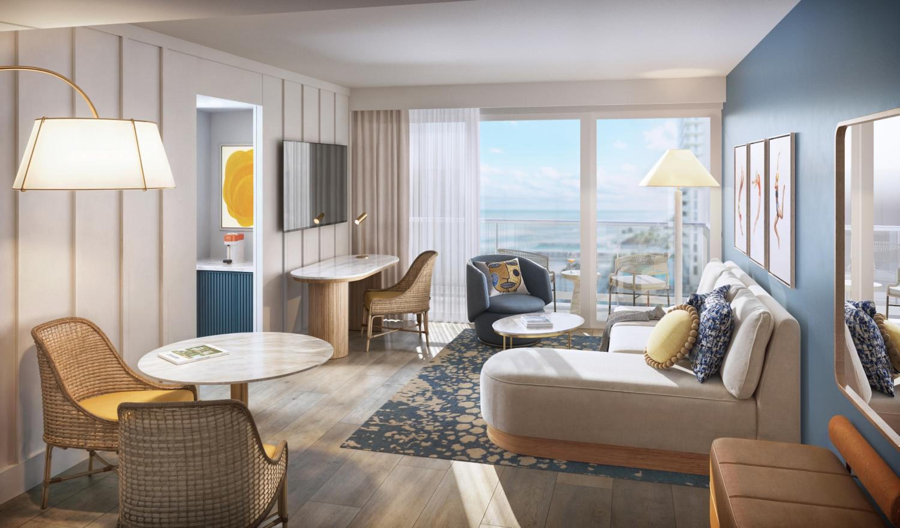 Oceanfront One Bedroom Suite with Balcony-Newly Renovated photo 2